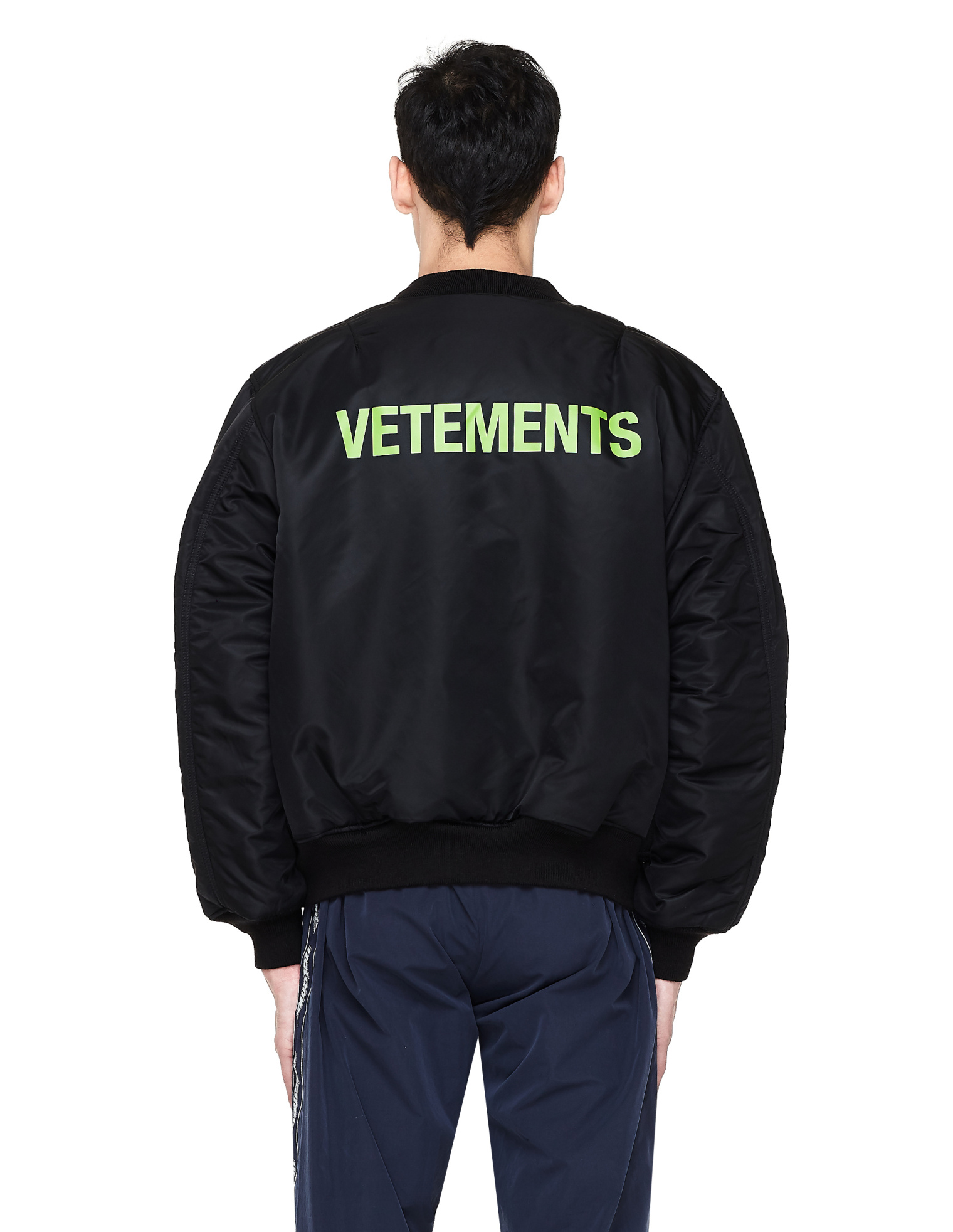 VETEMENTS Oversize-бомбер с логотипом