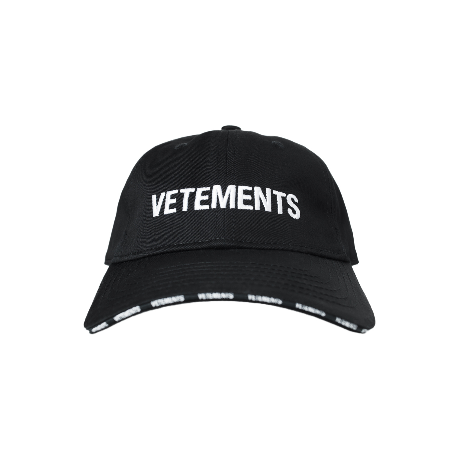 VETEMENTS Embroidered logo cap