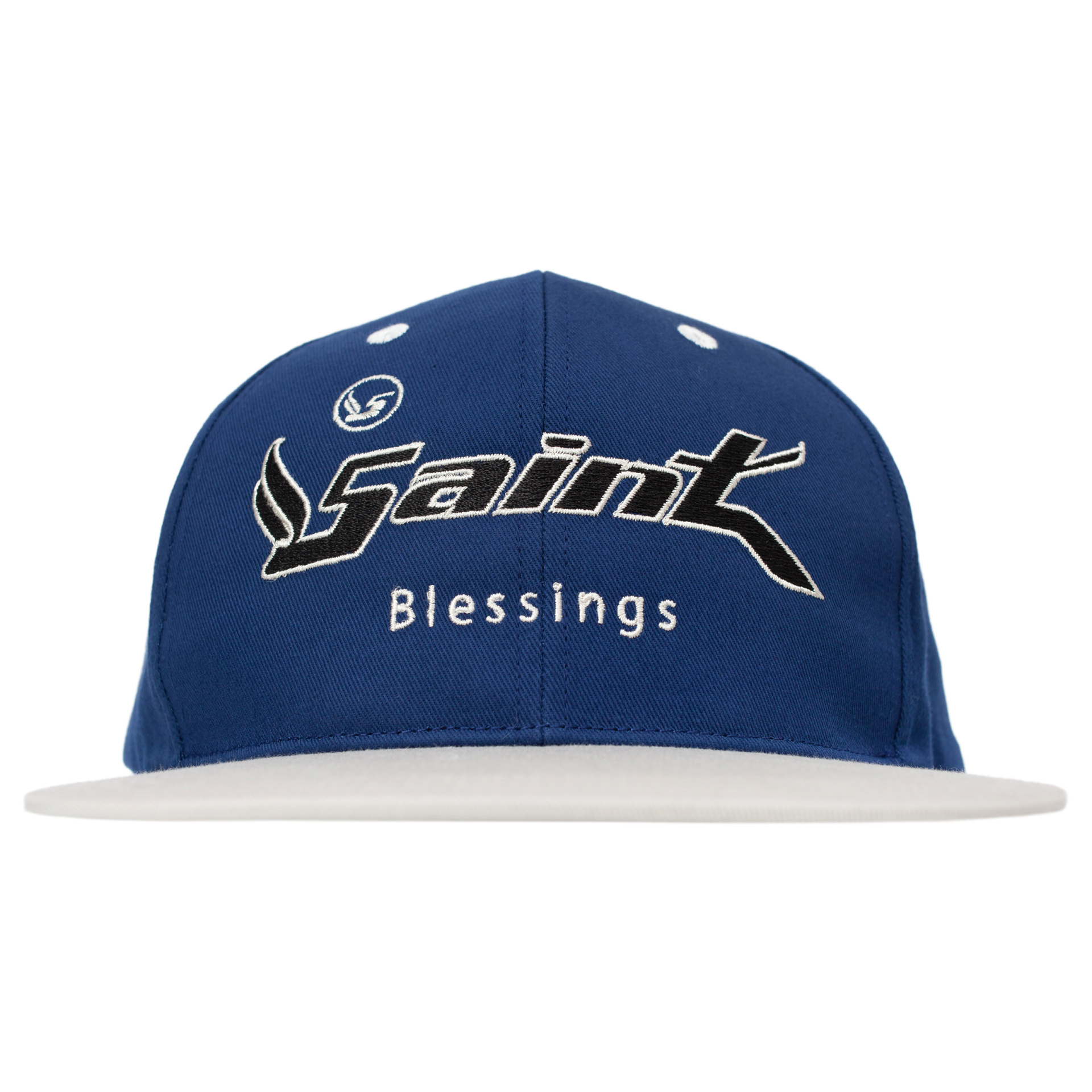 Saint Michael Logo embroidered baseball cap