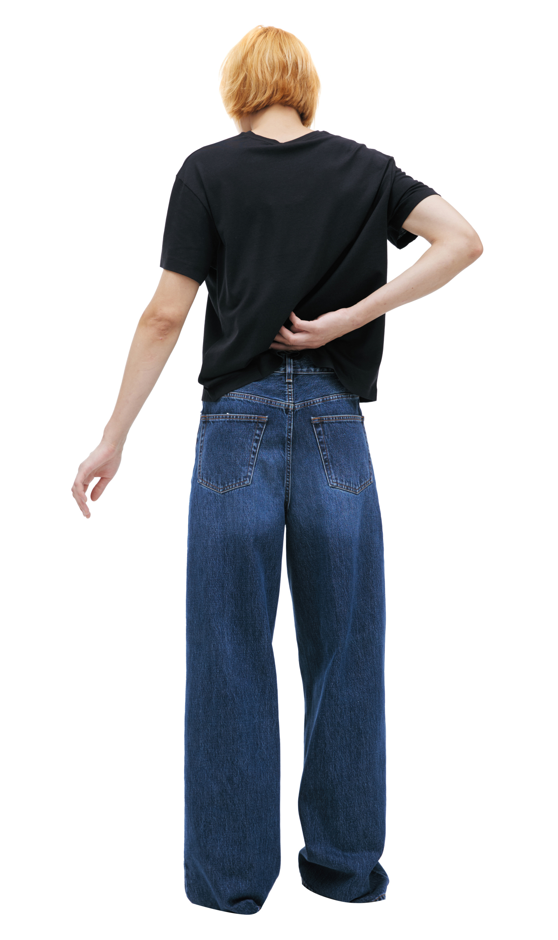 TOTEME Wide-leg jeans with creases