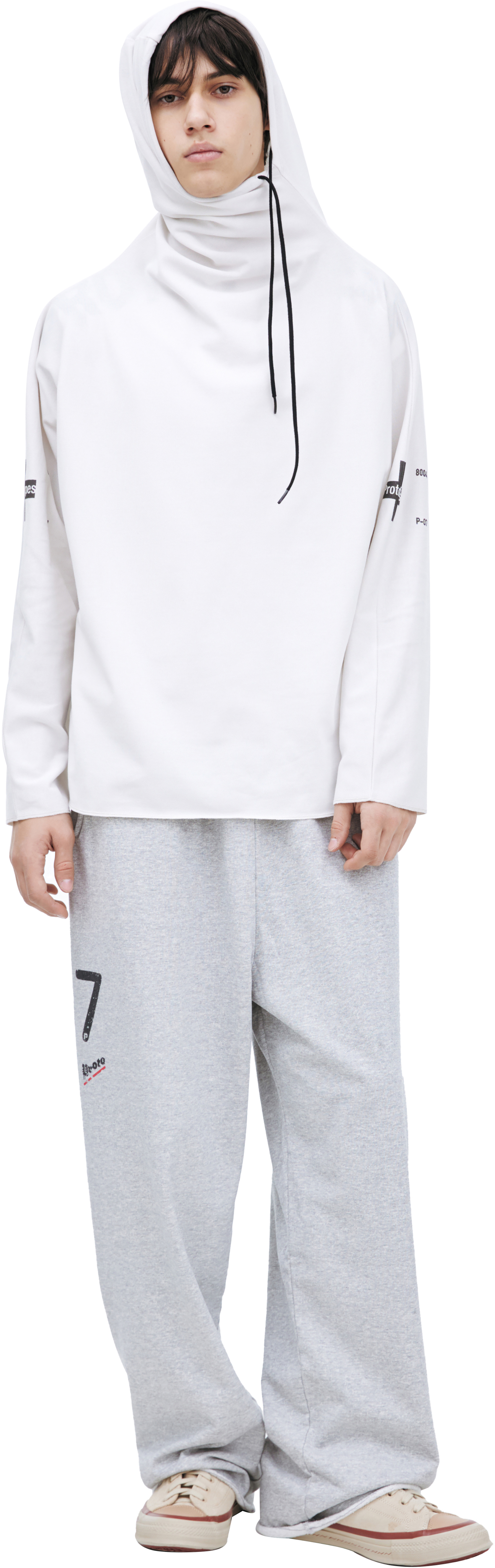 PROTOTYPES Embroidered Logo Hoodie