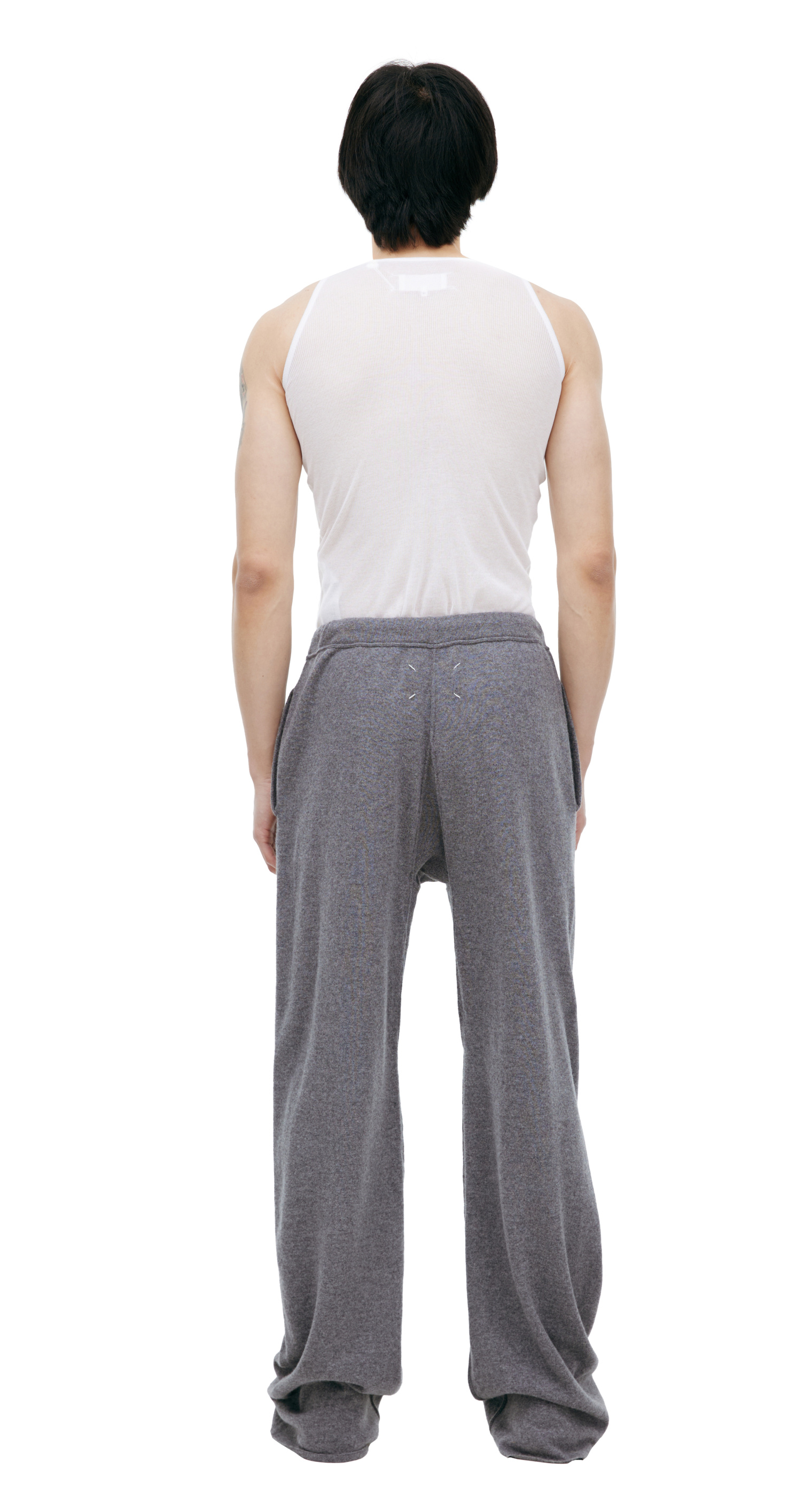 Maison Margiela Grey wool trousers