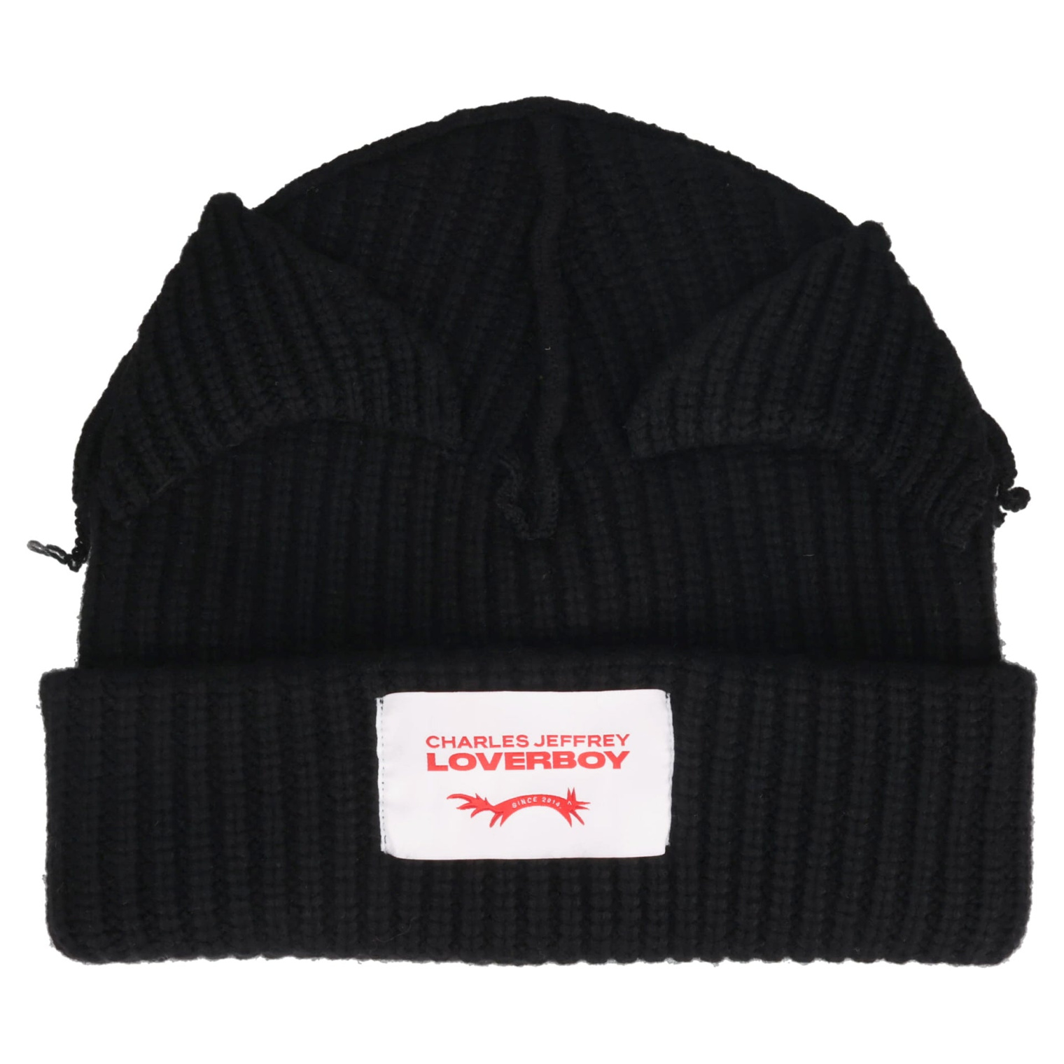 Buy CHARLES JEFFREY LOVERBOY men supersized chunky ears beanie for