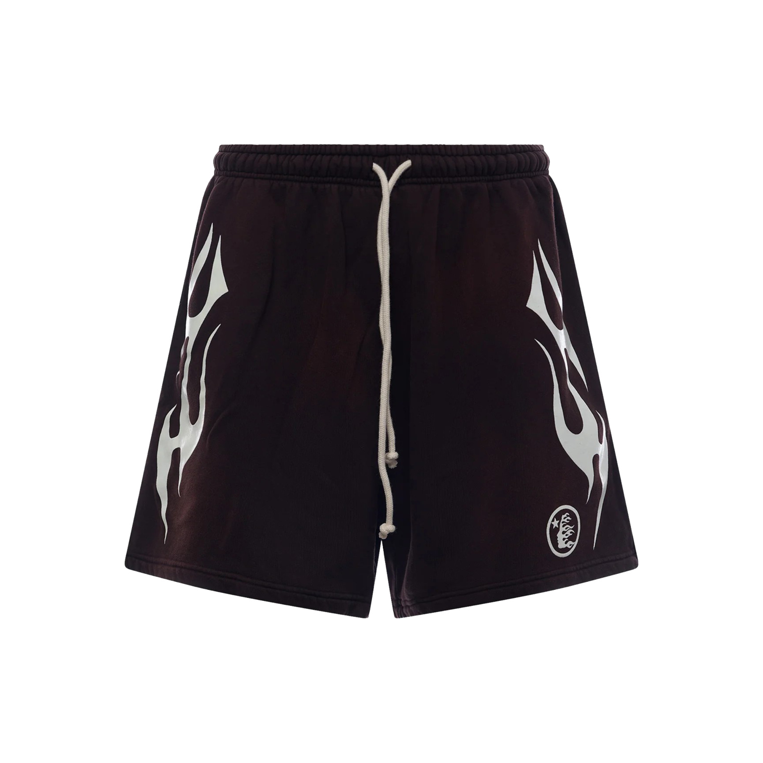 Hellstar Brown print shorts