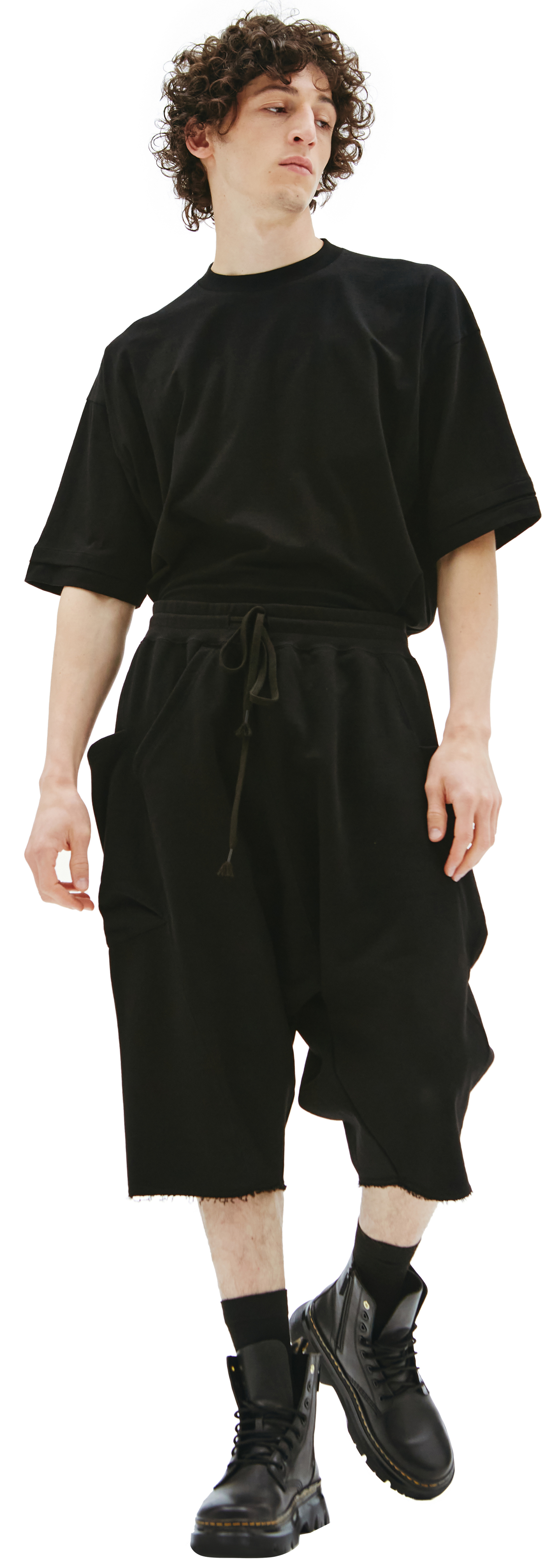 The Viridi-Anne Dropped inseam shorts