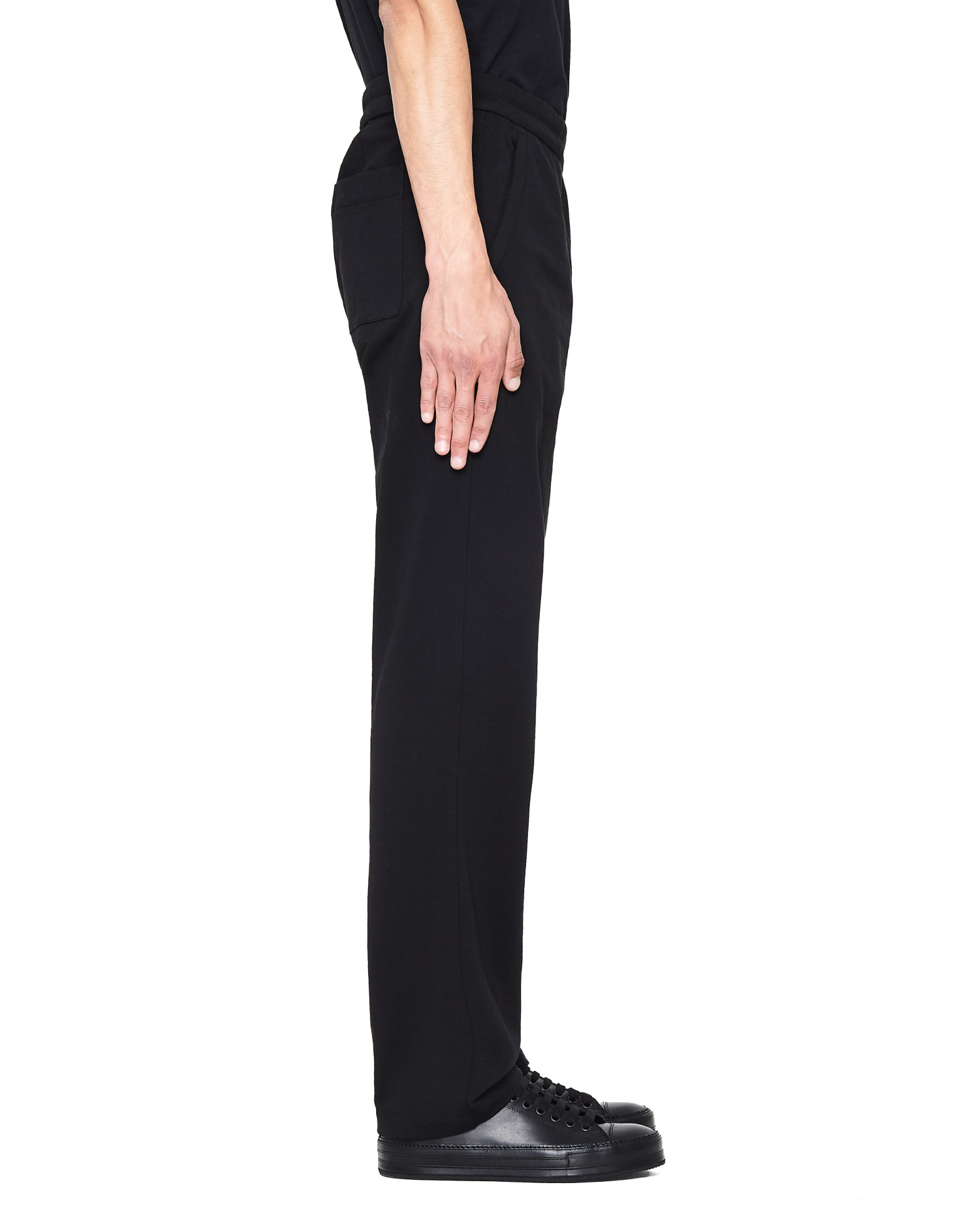 James Perse Black Cotton Sweatpants