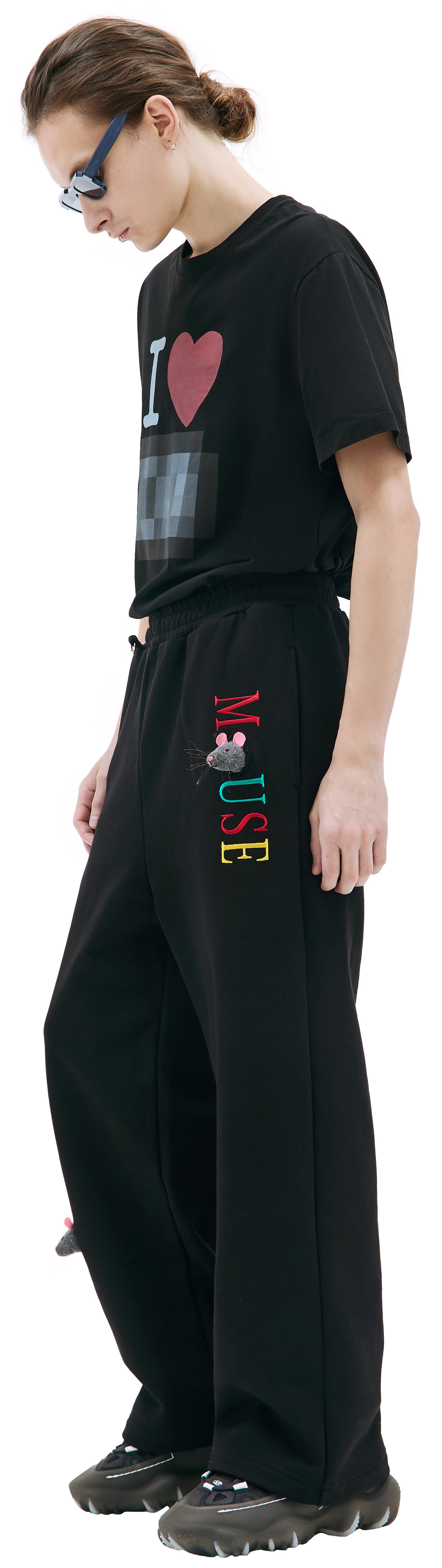 Doublet Black Mice sweatpants