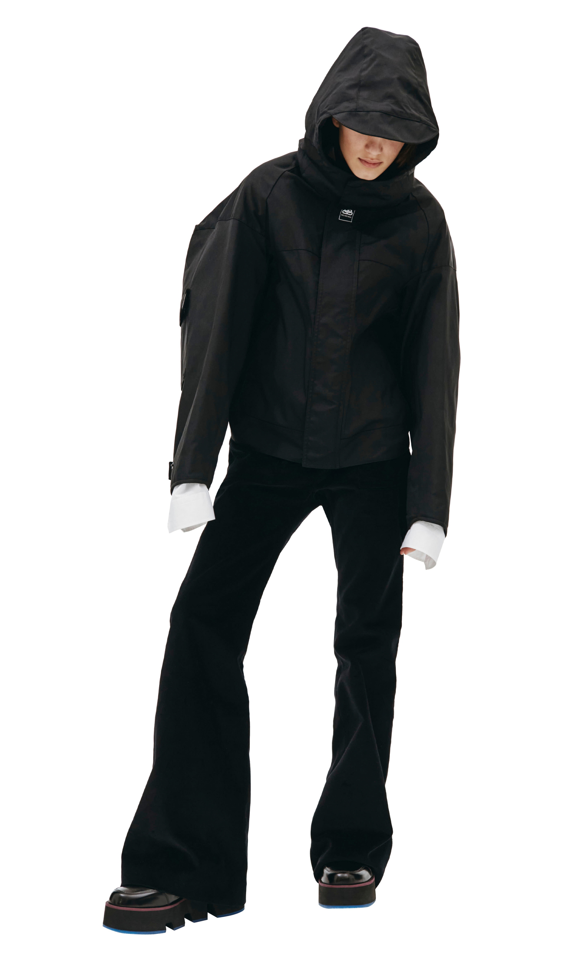Balenciaga Black Upside Down Jacket