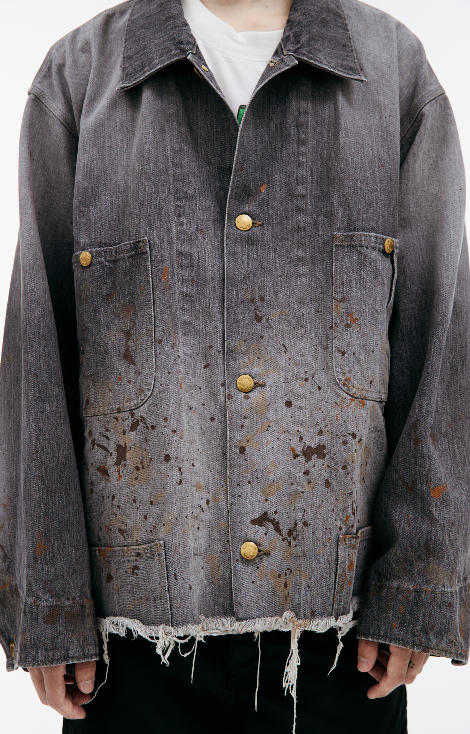 Doublet Monoprint denim jacket