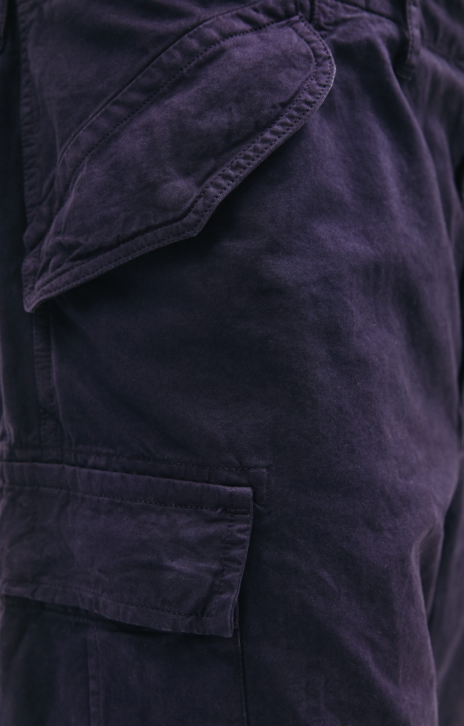 visvim Темно-синие карго брюки Eiger sanction