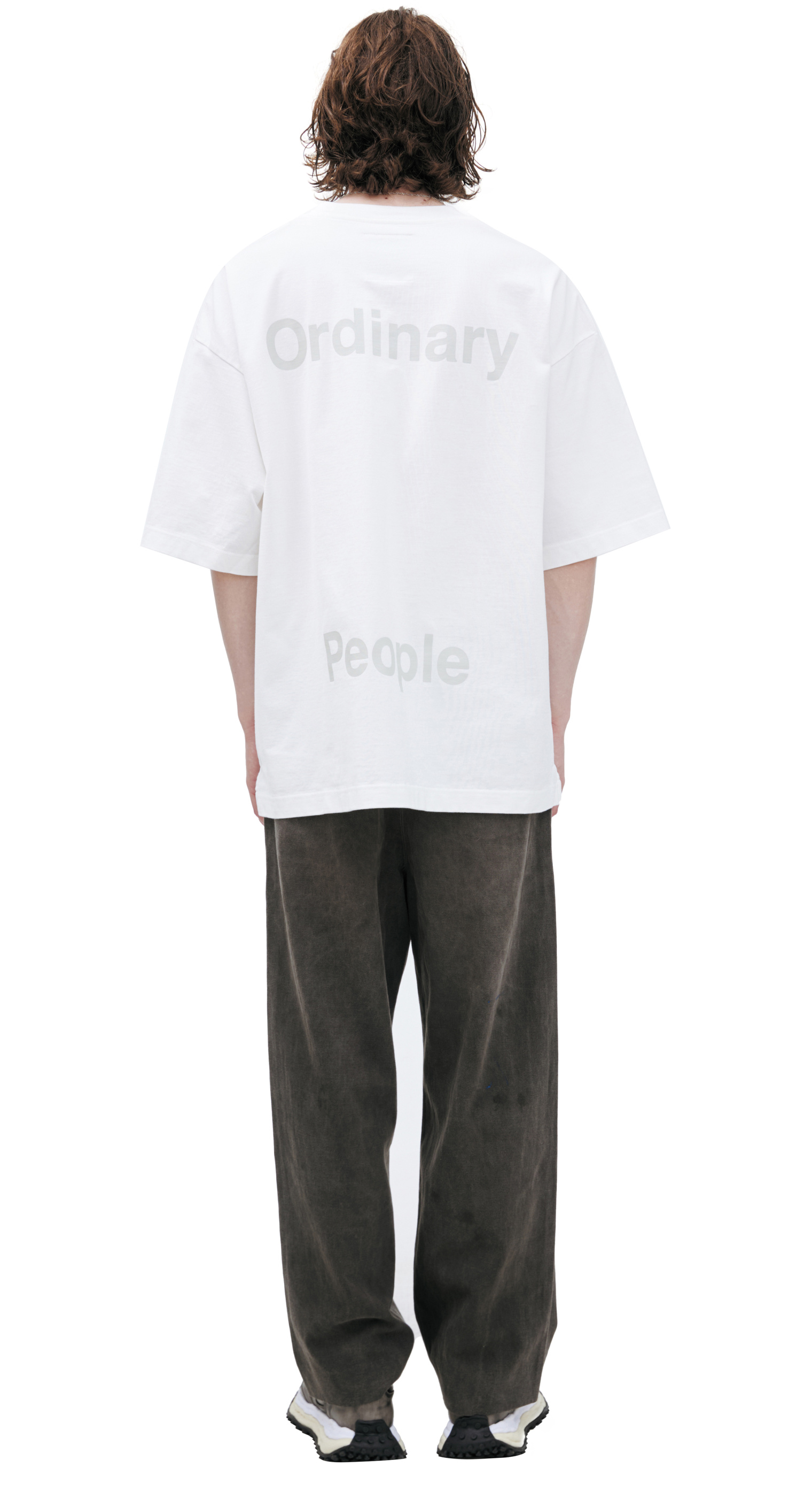 Buy Maison Mihara Yasuhiro men white ordinary people t-shirt for