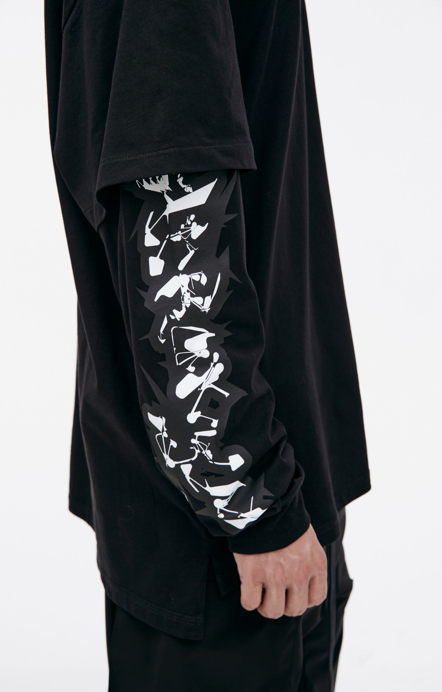 Acronym Asymmetrical Logo Longsleeve