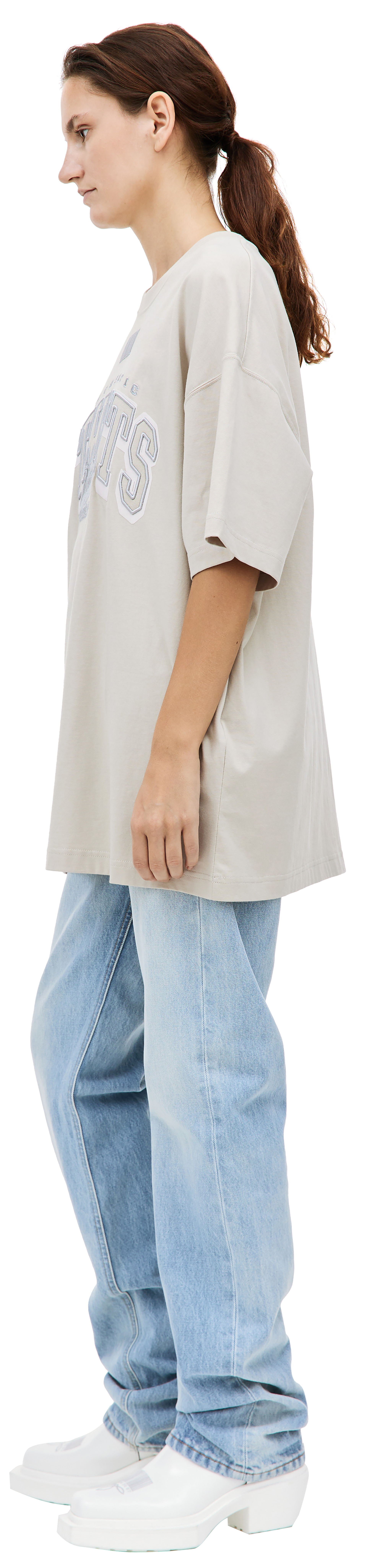 VTMNTS Beige College t-shirt