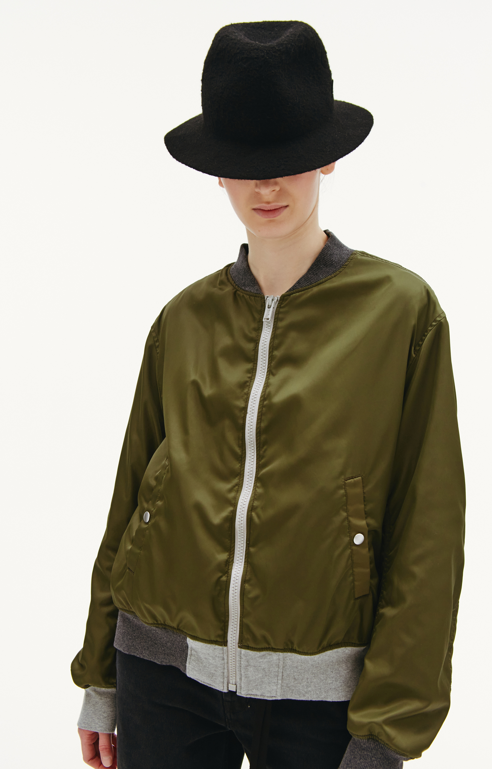 Undercover Reversible Cotton Bomber Jacket