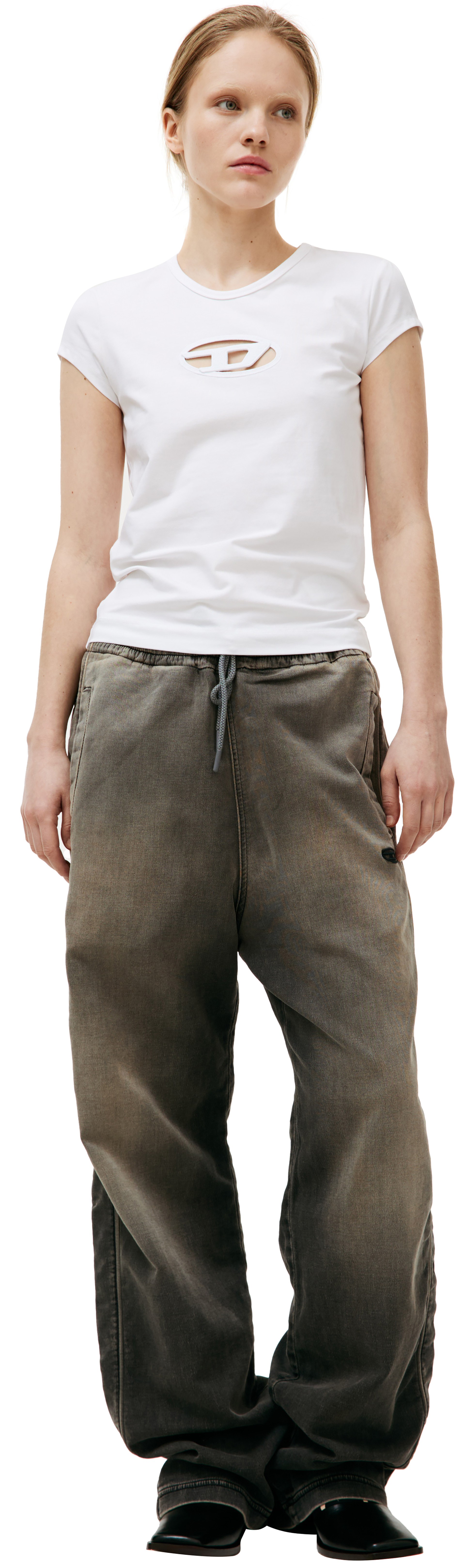 Diesel White T-Angie t-shirt