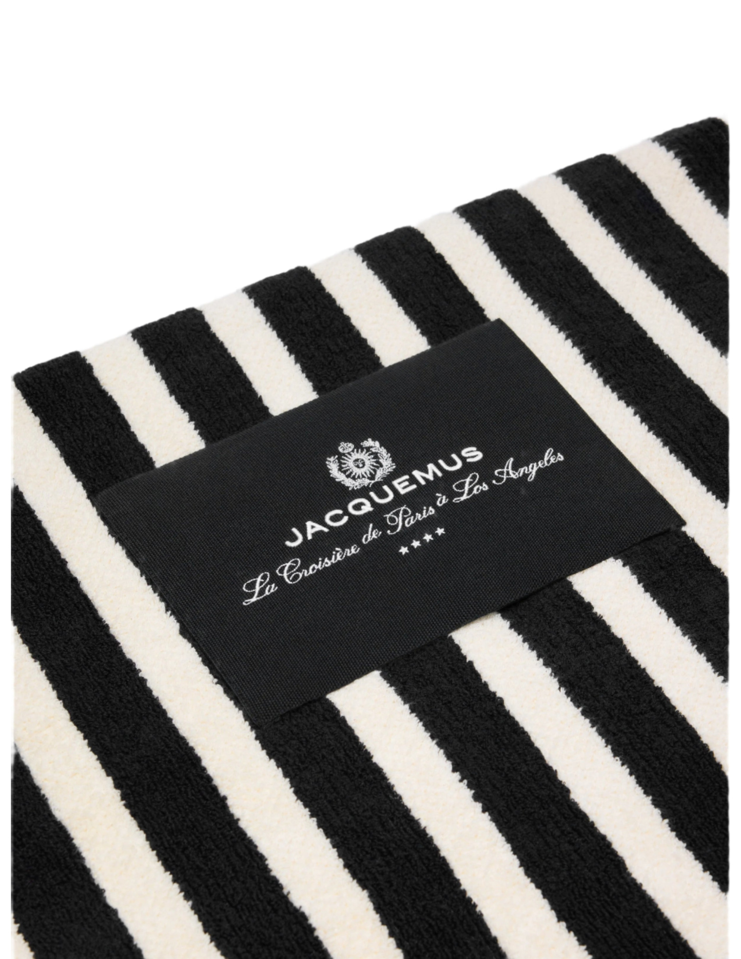 JACQUEMUS Striped Logo Jacquemus Cruise Towel