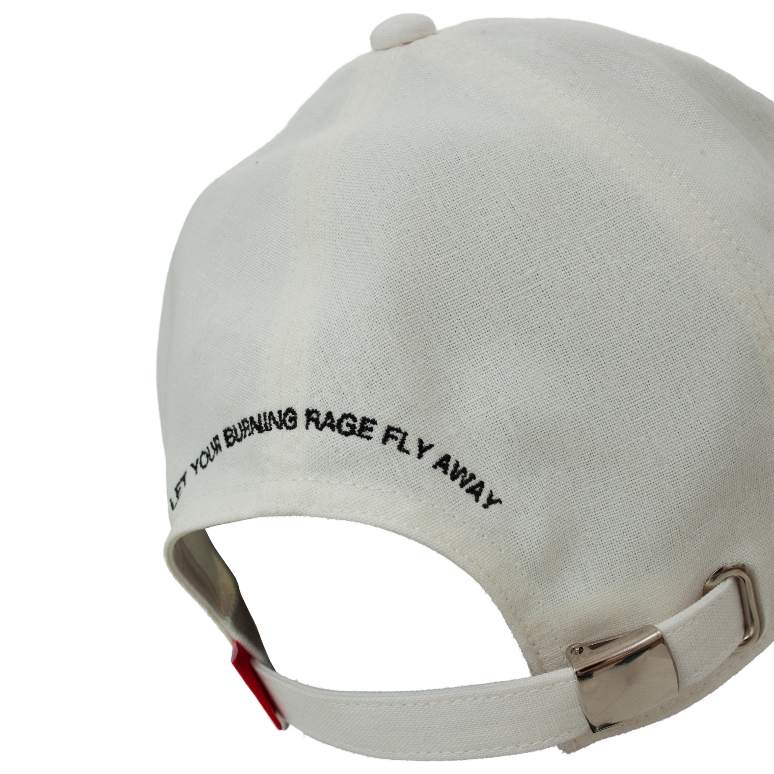 Undercover White embroidered cap