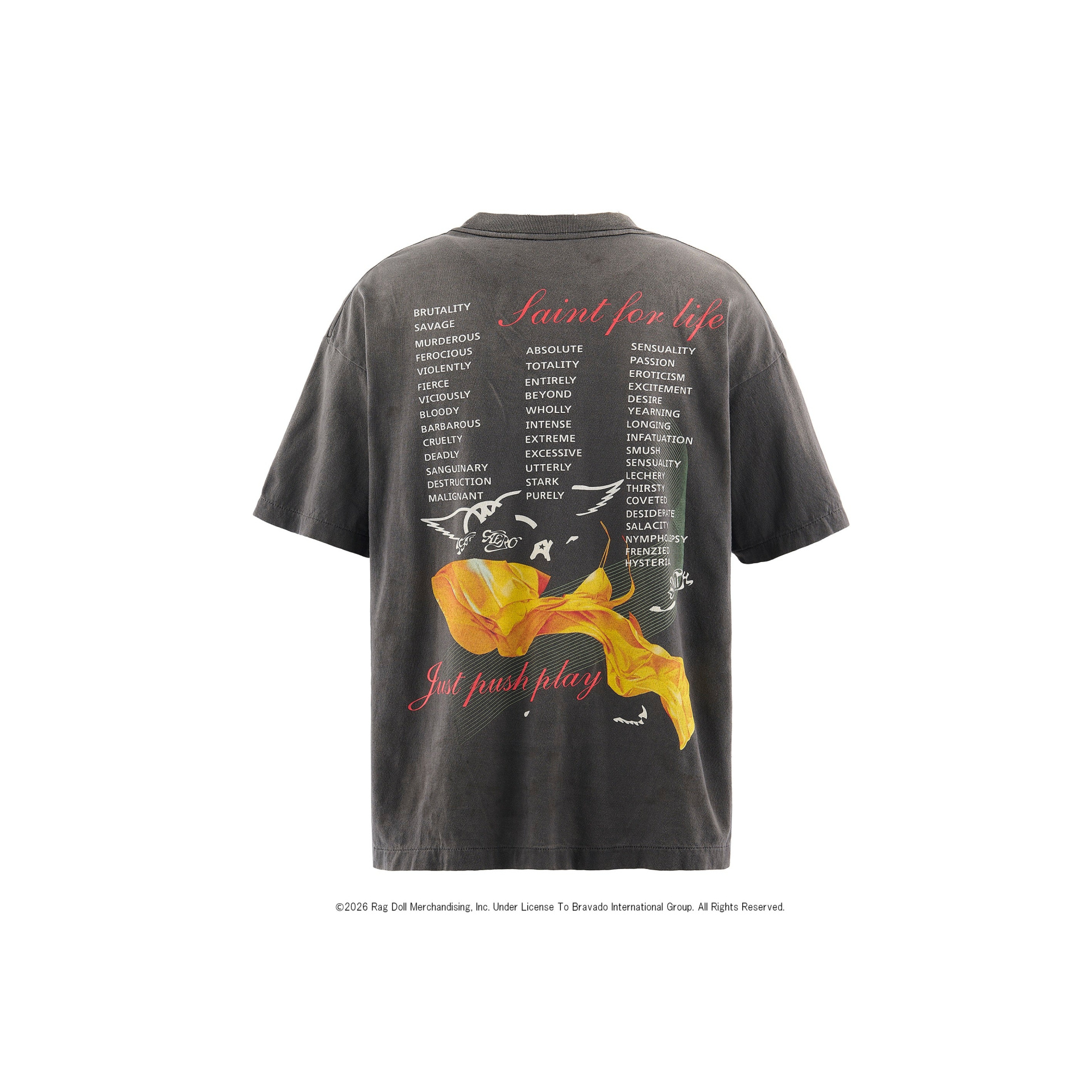 Saint Mxxxxxx Aerosmith Short Sleeve T-Shirt