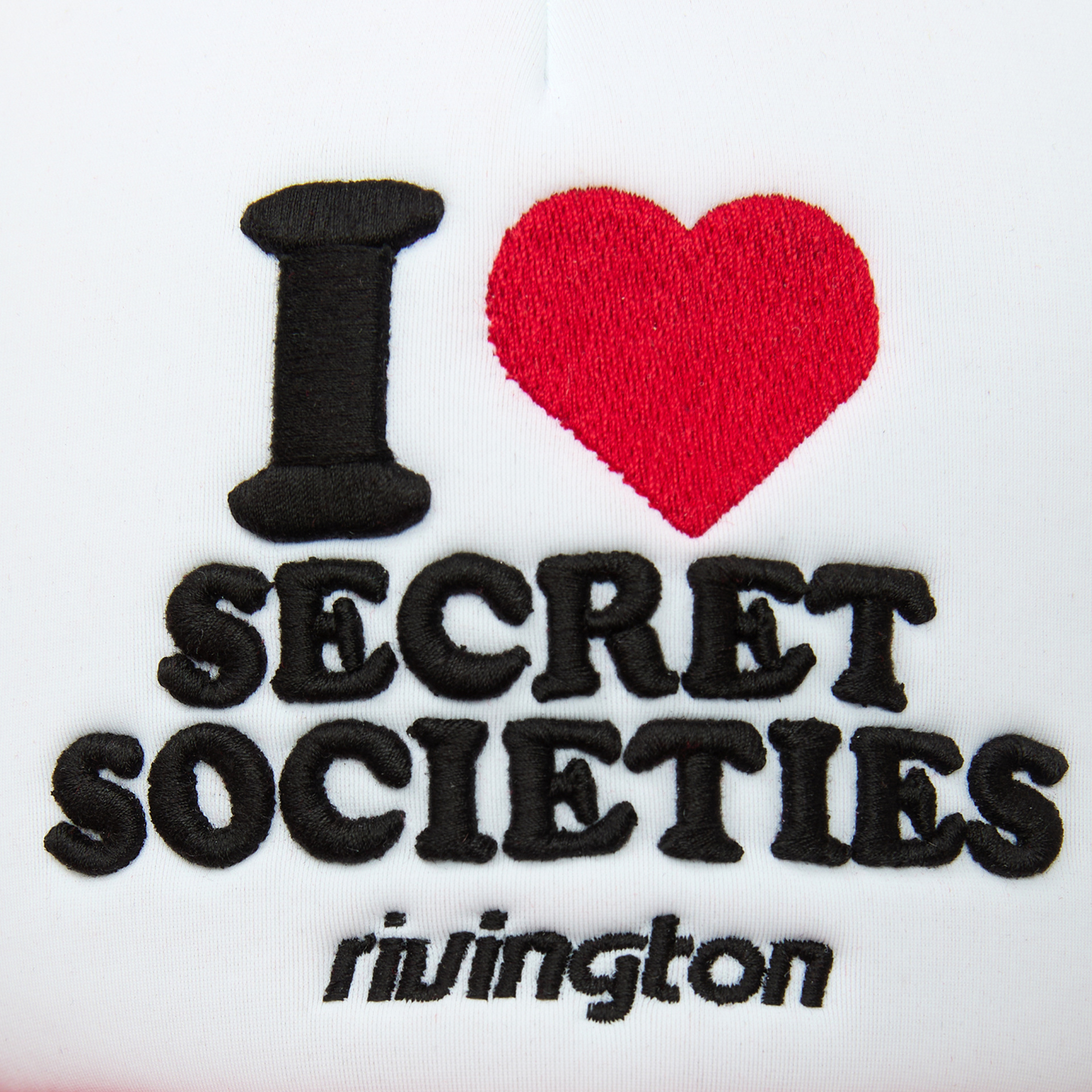 RRR123 I love SECRET SOCIETIES Cap
