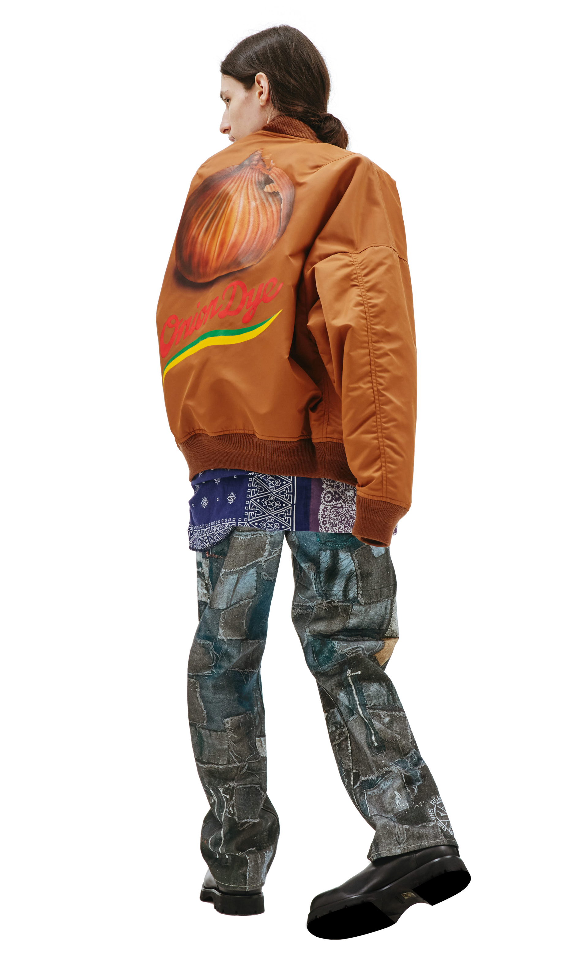 Doublet Onion Vegetable Dyed MA-1 Bomber