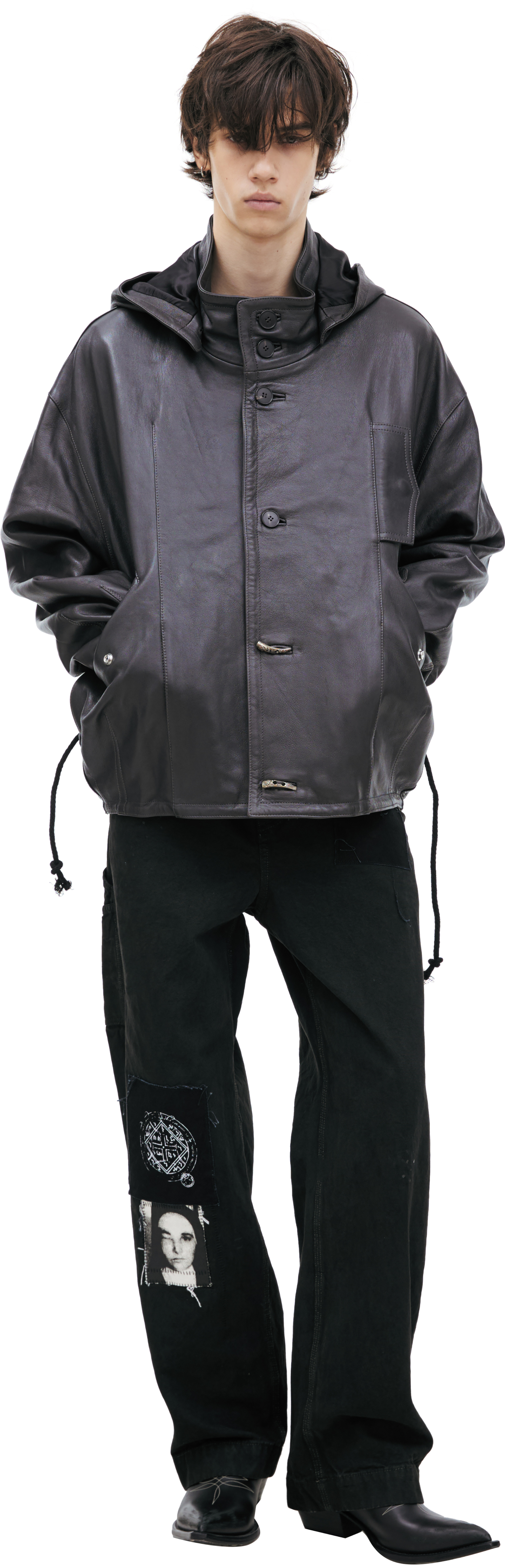 Enfants Riches Déprimés MALCOM Leather Jacket