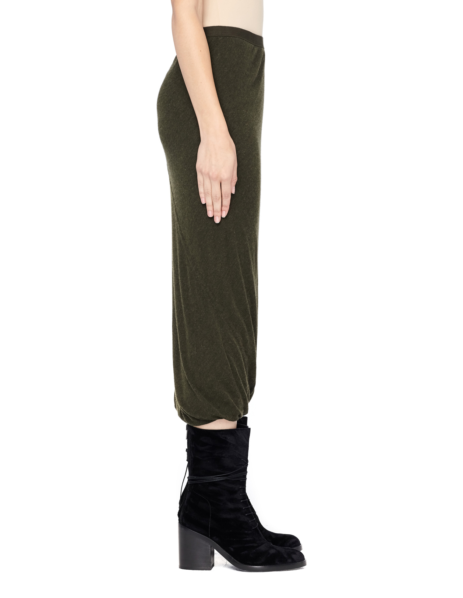 Rick Owens Lilies Юбка-миди из шерсти
