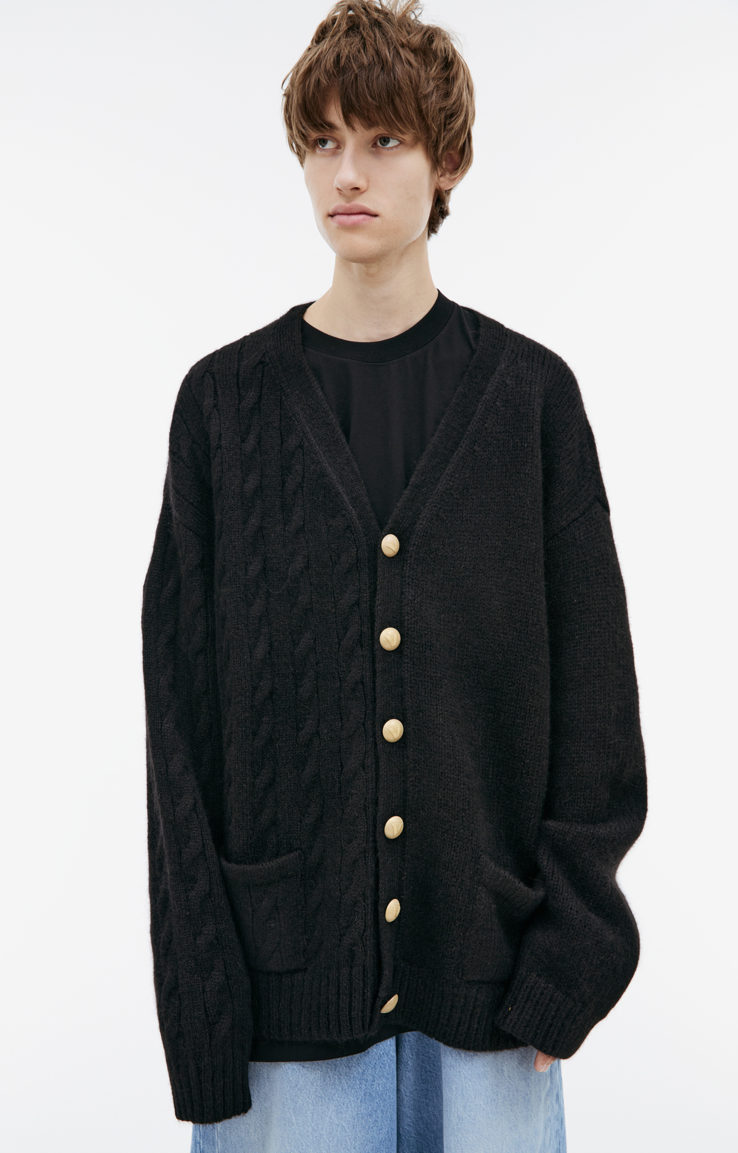 VETEMENTS Wool blend cardigan