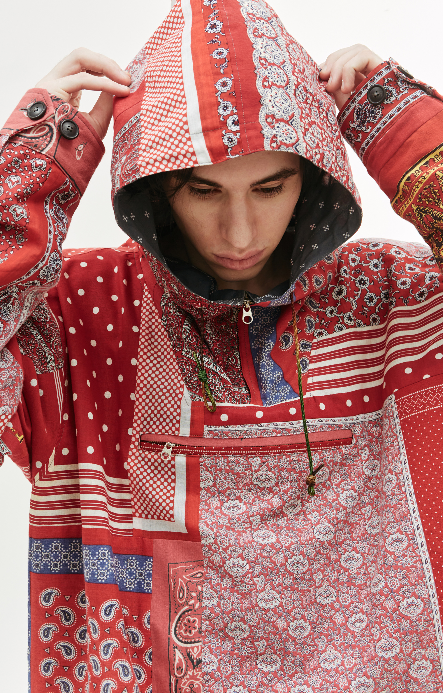 Children of the discordance Patchwork Bandana Jacket