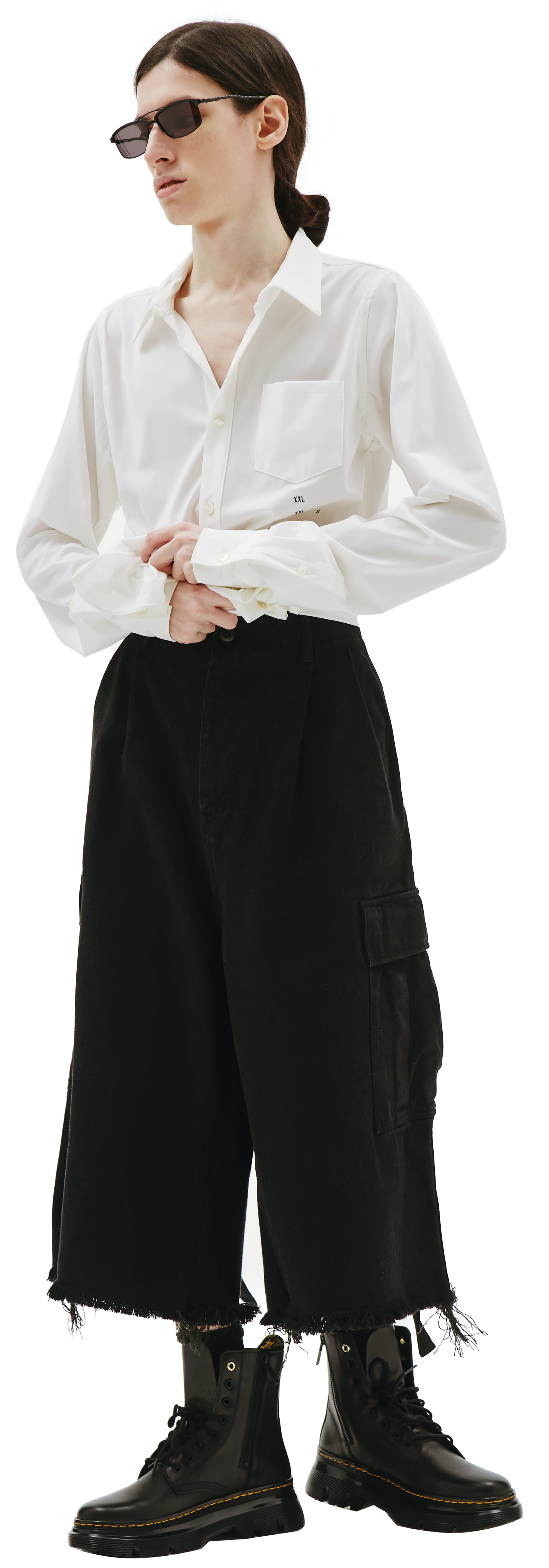 Doublet Black Сargo military pants