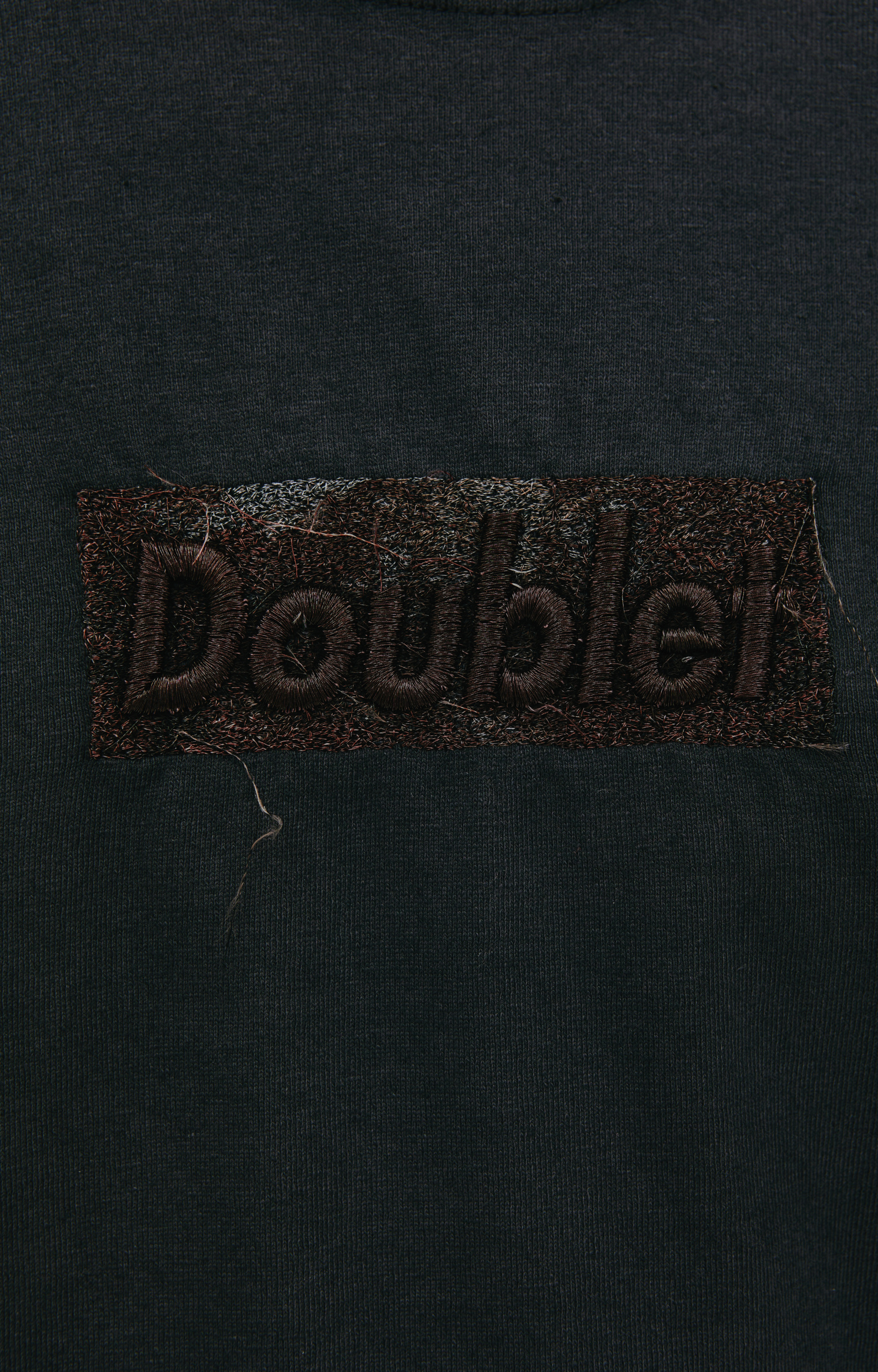 Doublet Logo embroidered t-shirt