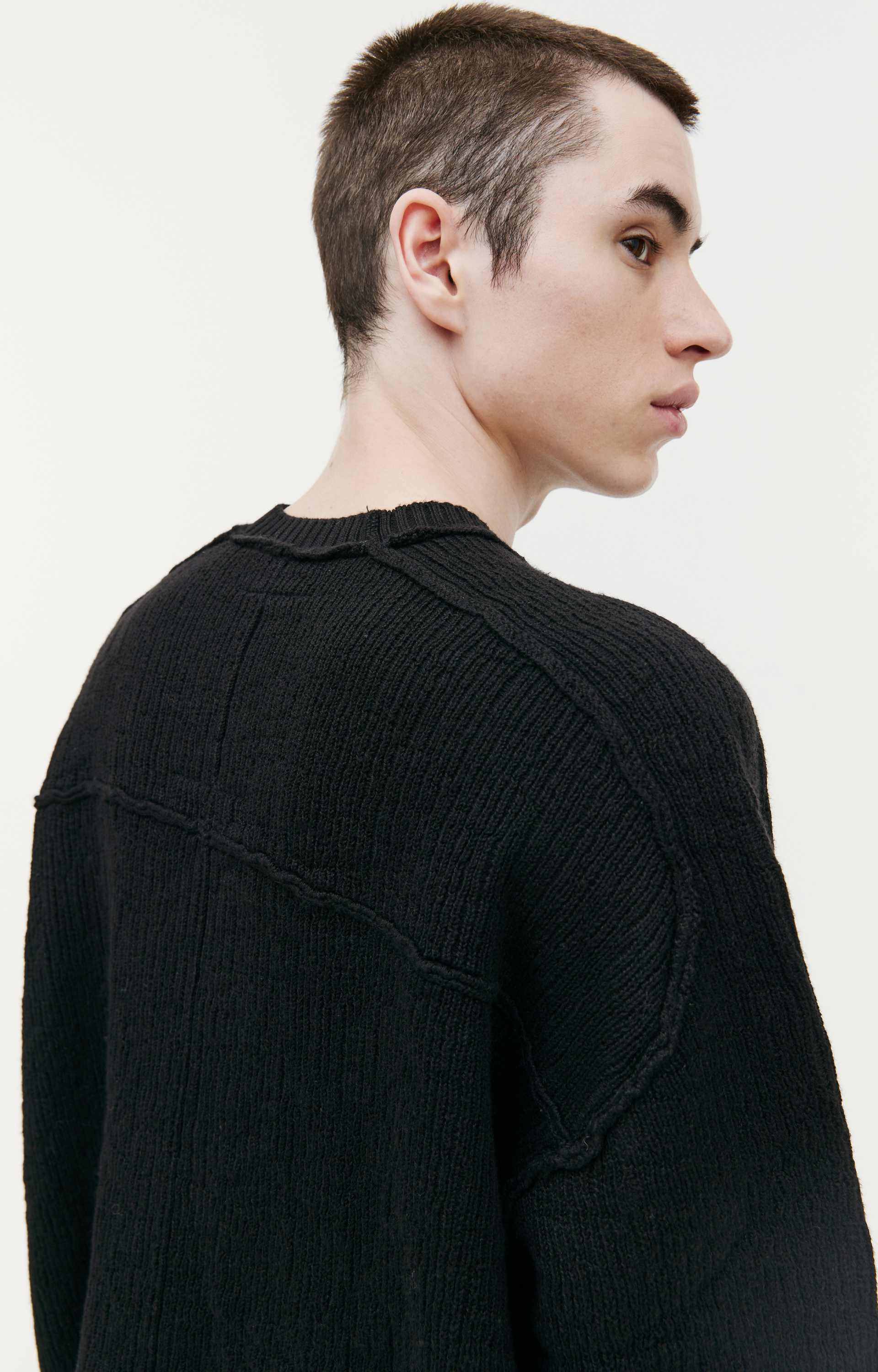 The Viridi-Anne Сotton sweater with zip up