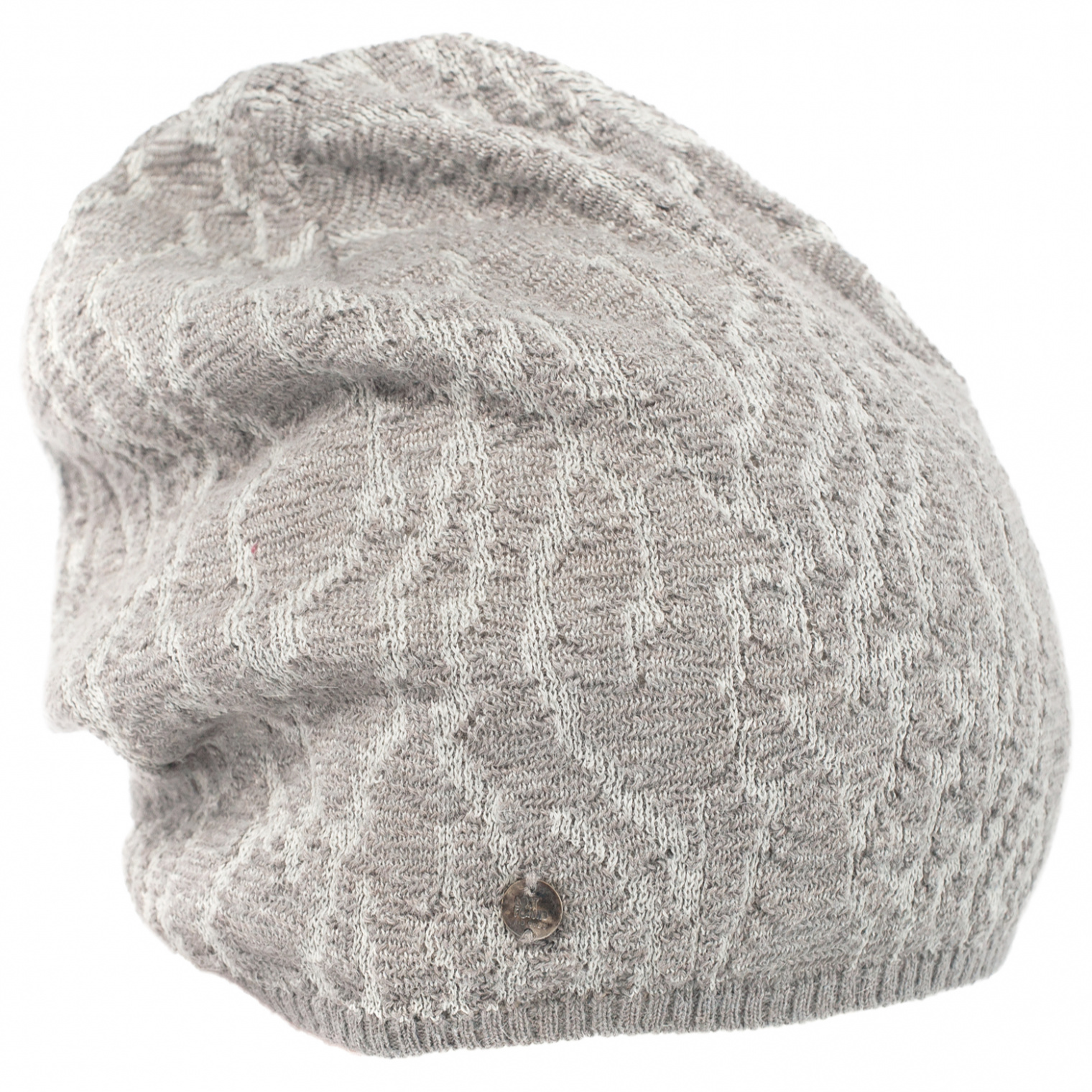 Lost&Found Cotton and Wool Beanie