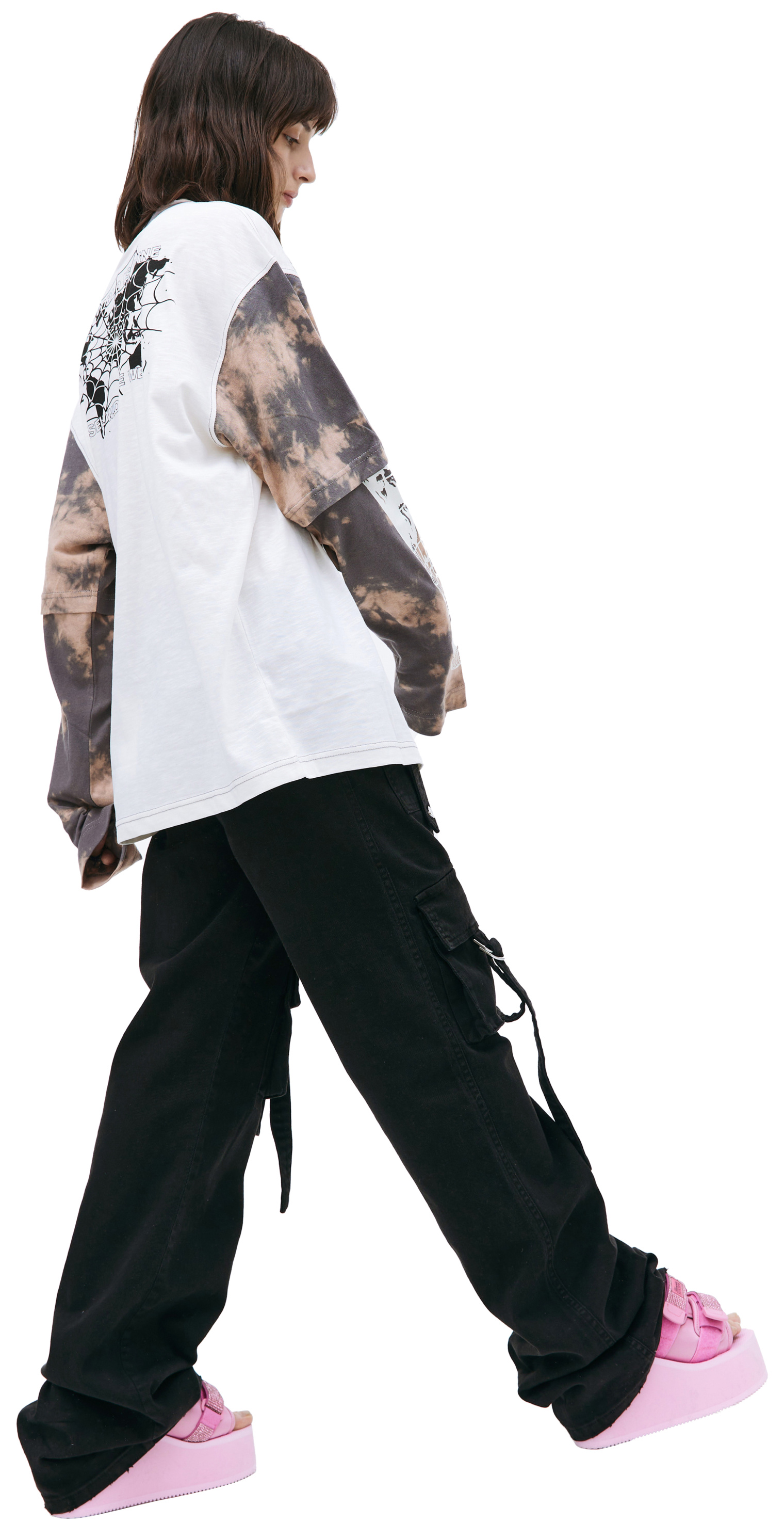 Diesel T-Wesher layered longsleeve