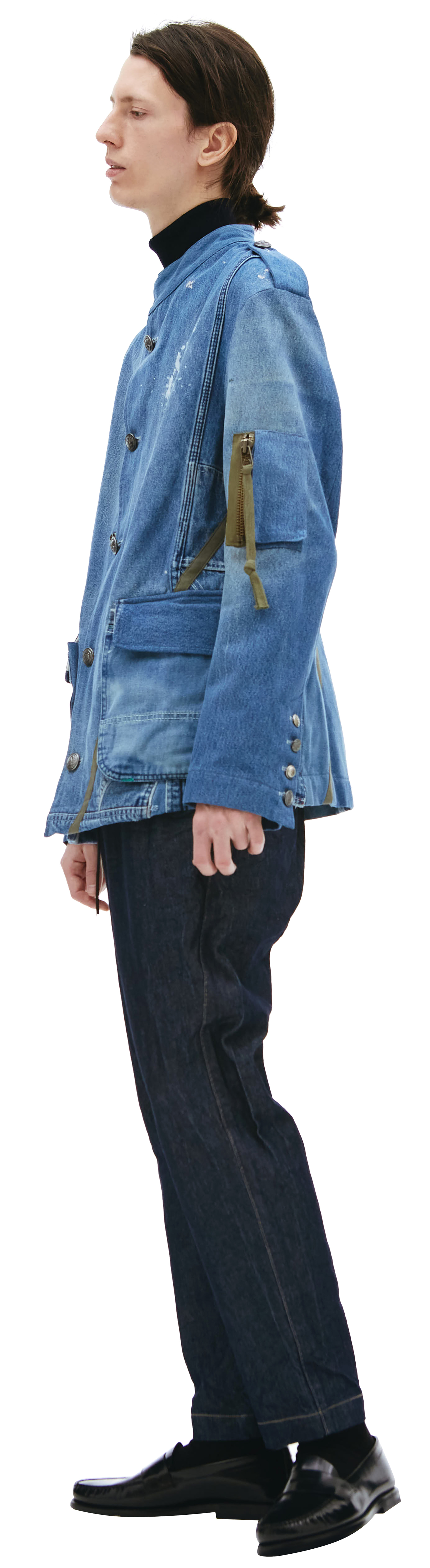 Greg Lauren Officer Ollie denim Jacket