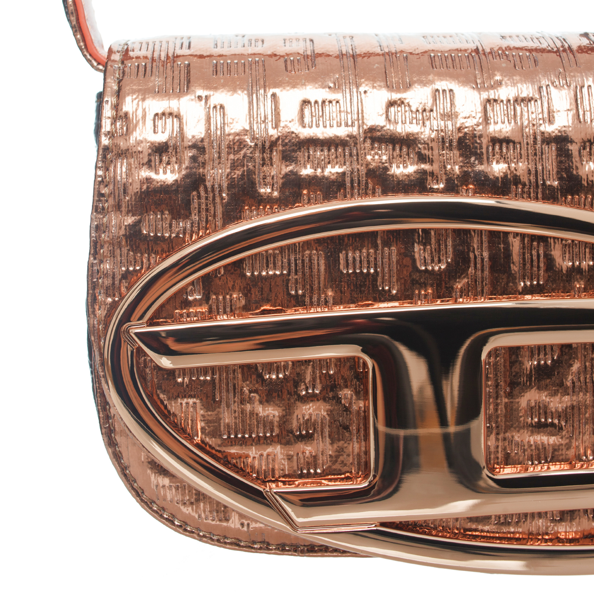 Diesel 1DR shoulder bag with metallic monogram