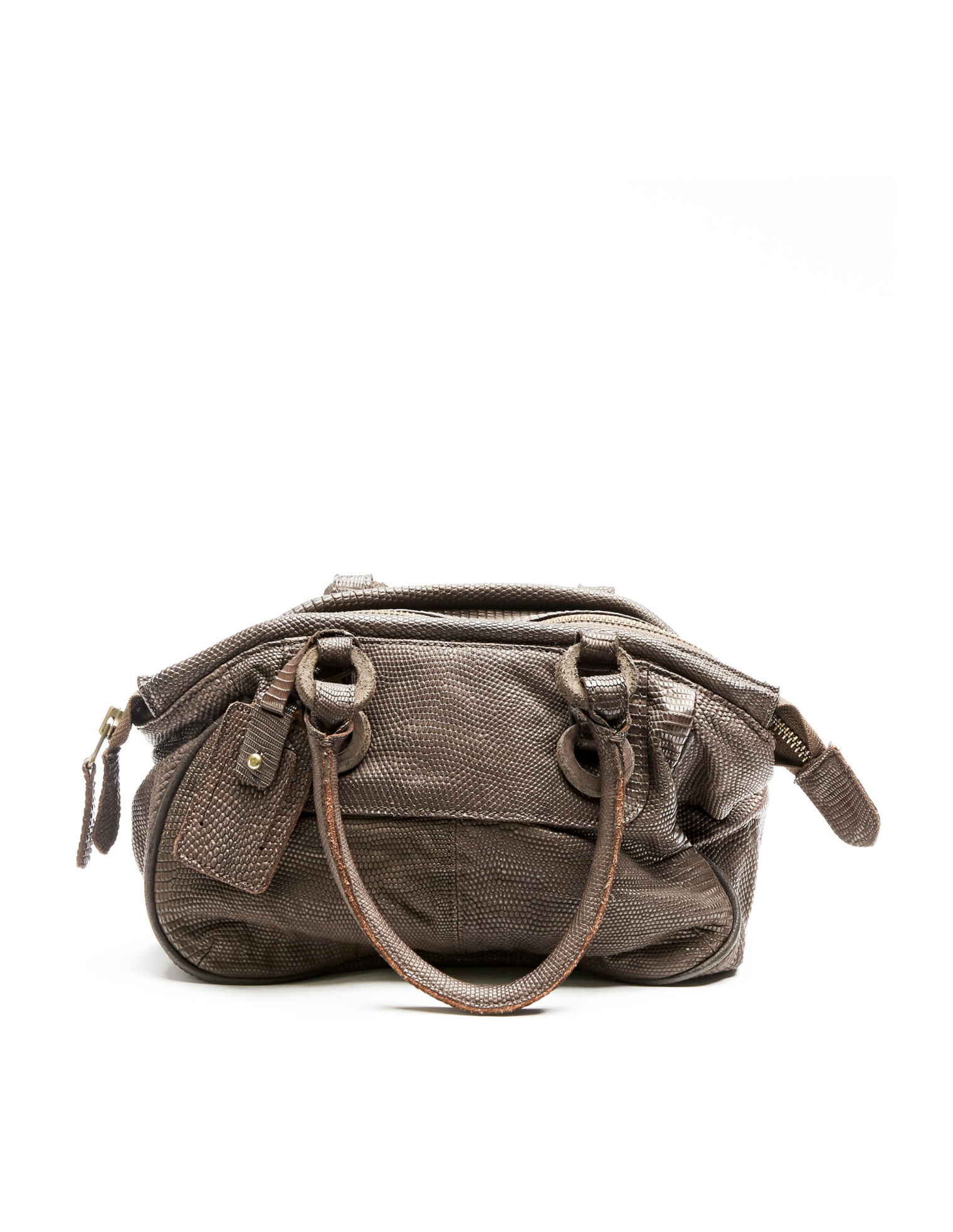 Christian Peau Iguana leather bag