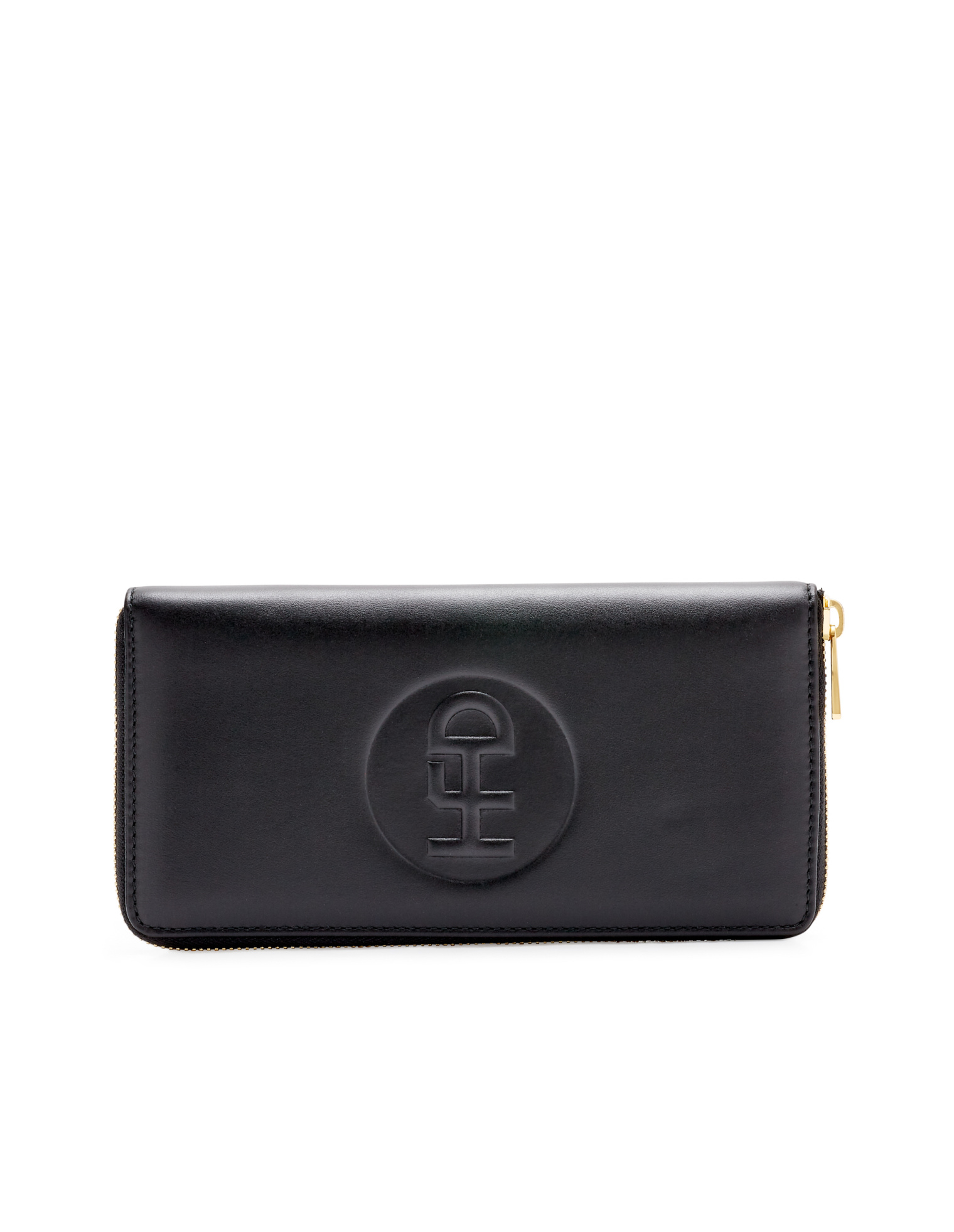 Honey Fucking Dijon Black Leather Wallet & Cable Holder