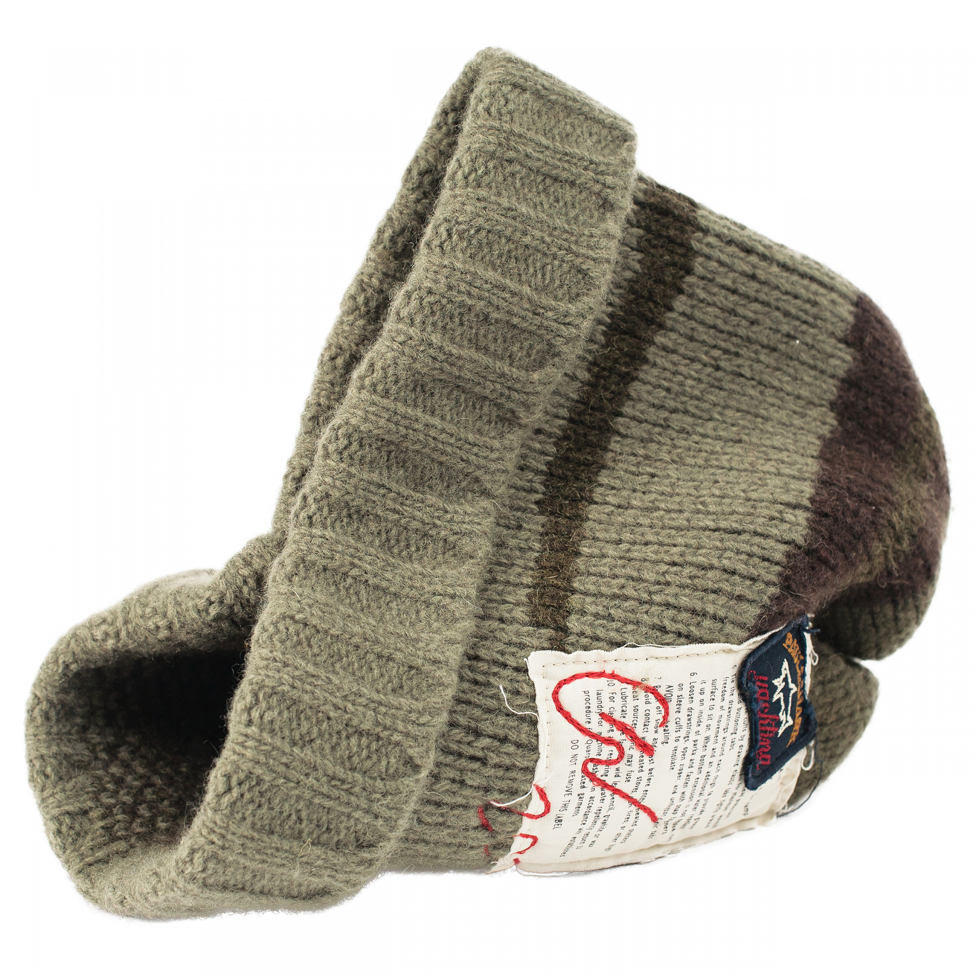 paul shark wool camo hat 