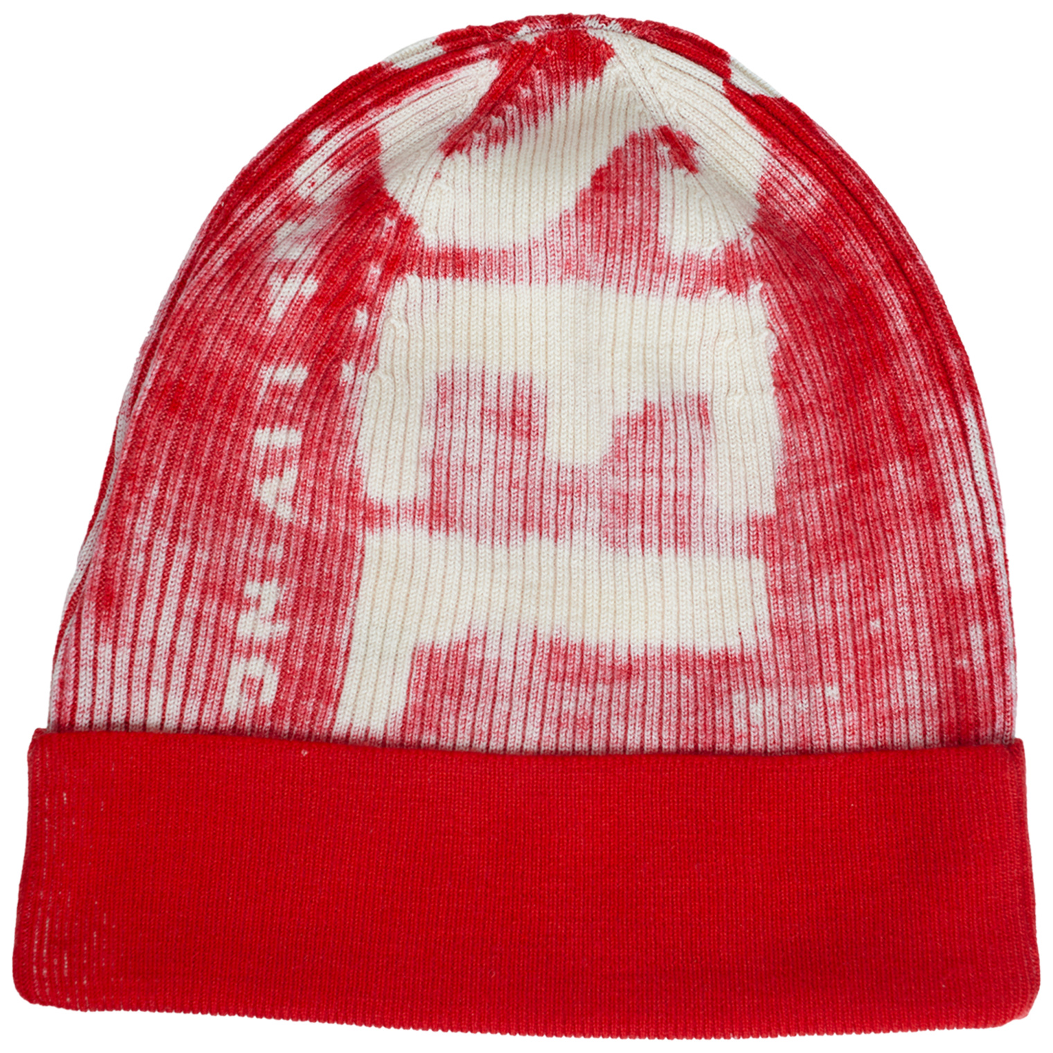 Diesel Red wool beanie with logo