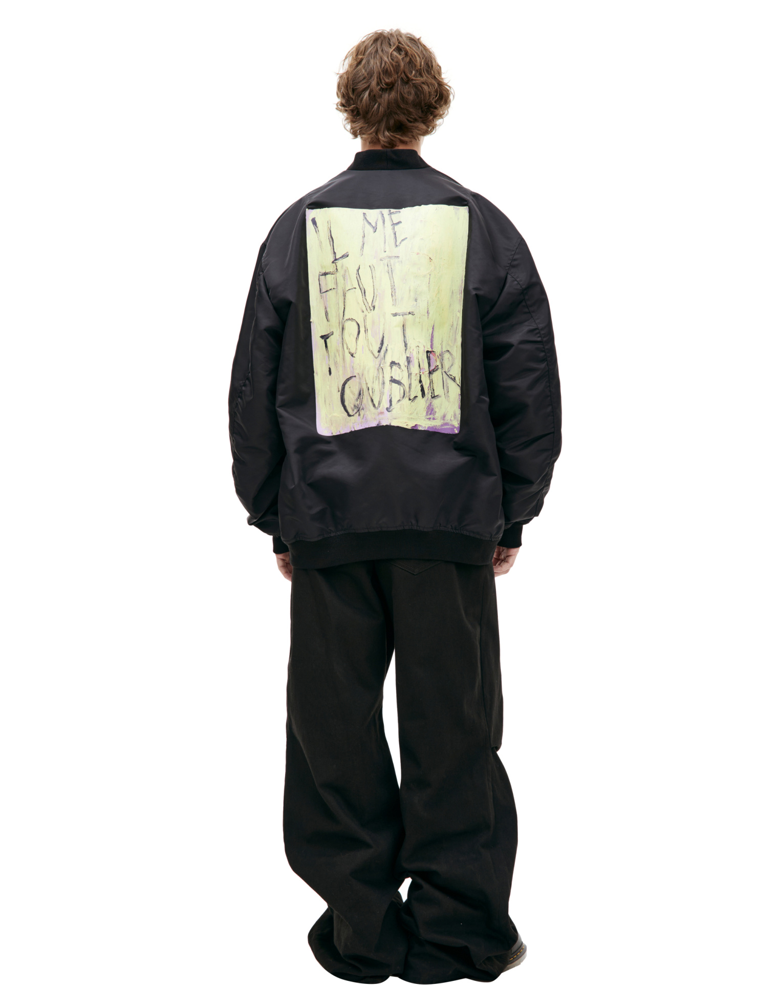 Buy Raf Simons women black x philippe vandenberg printed jacket