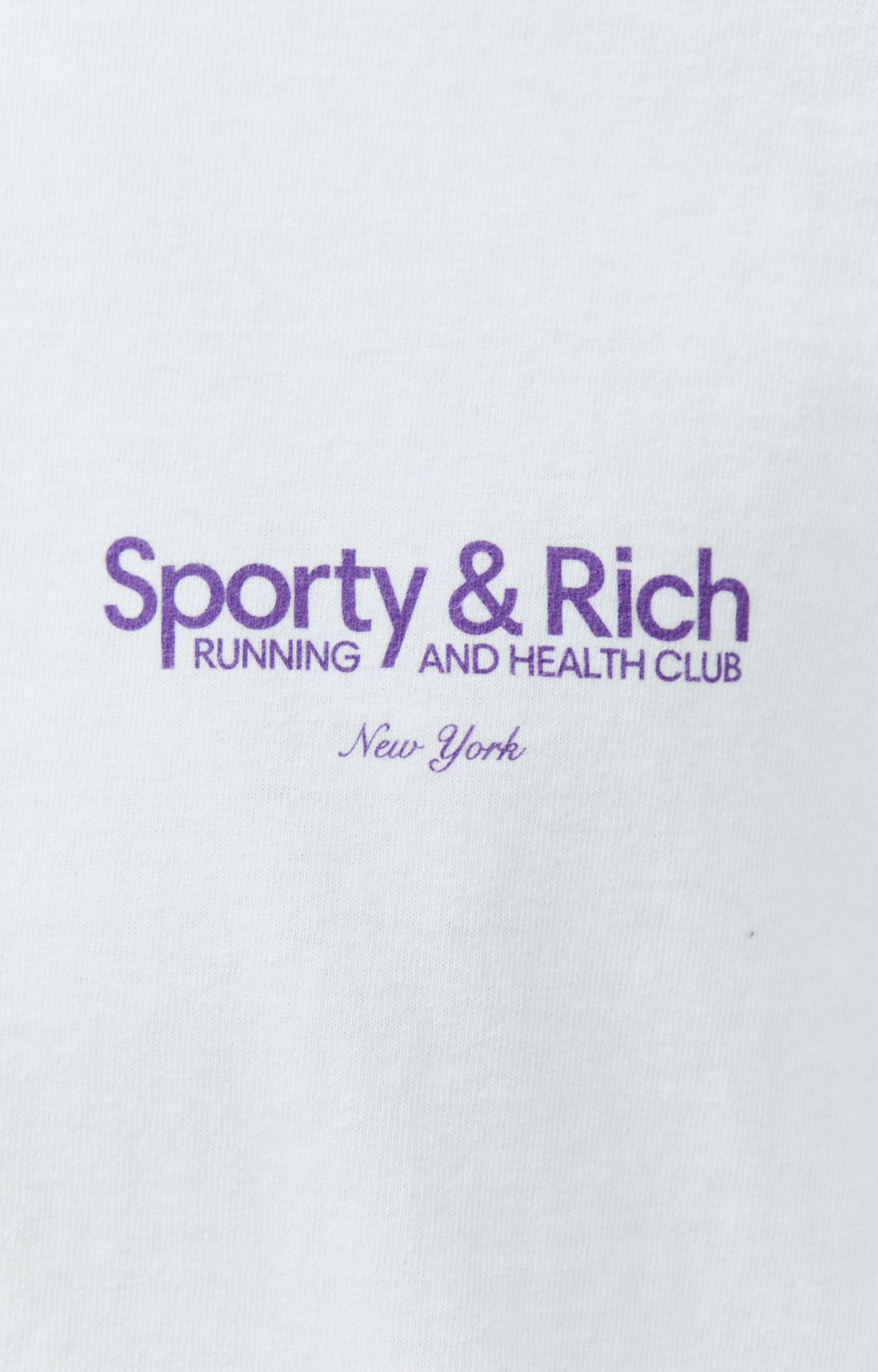 SPORTY & RICH Футболка с принтом Running & Health Club