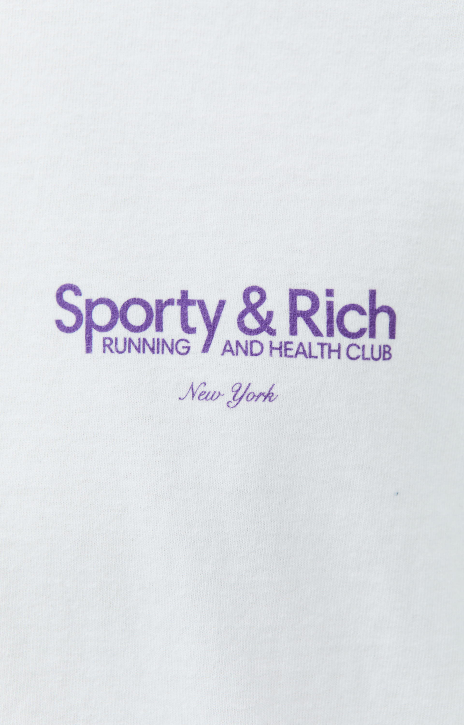 SPORTY & RICH Running & Health Club T-Shirt