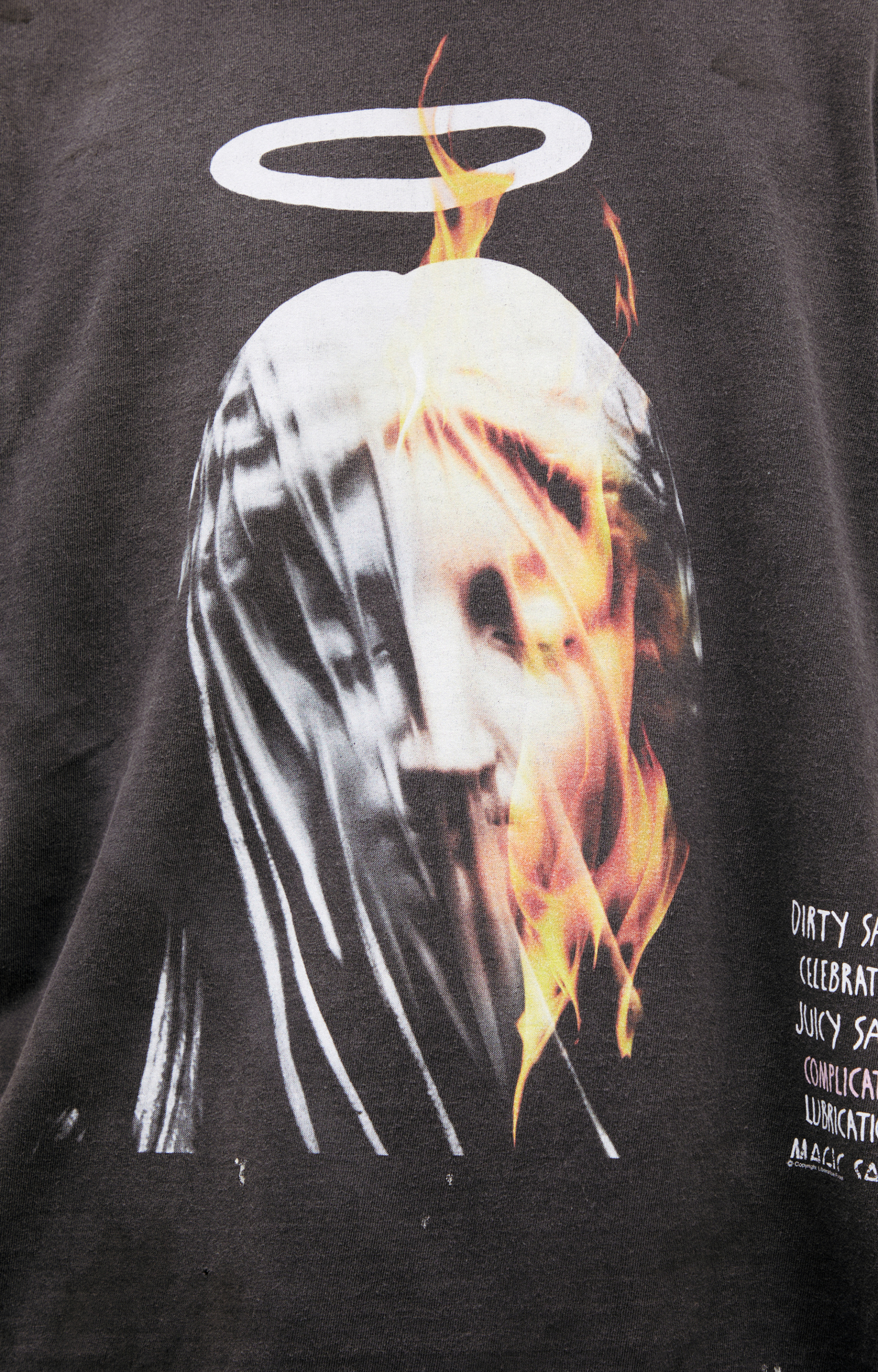 Saint Mxxxxxx Grey T-shirt with print