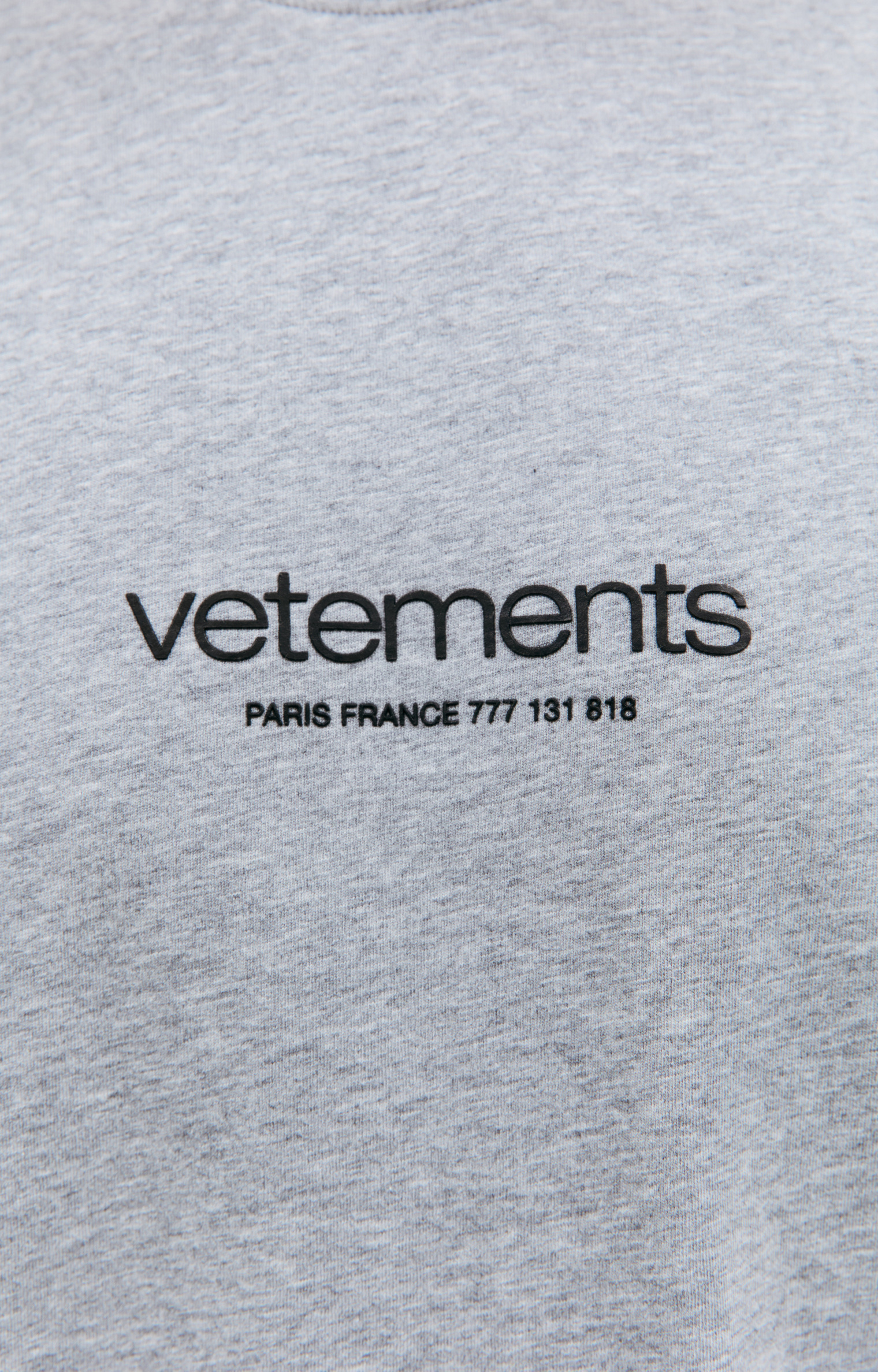 VETEMENTS Logo printed t-shirt
