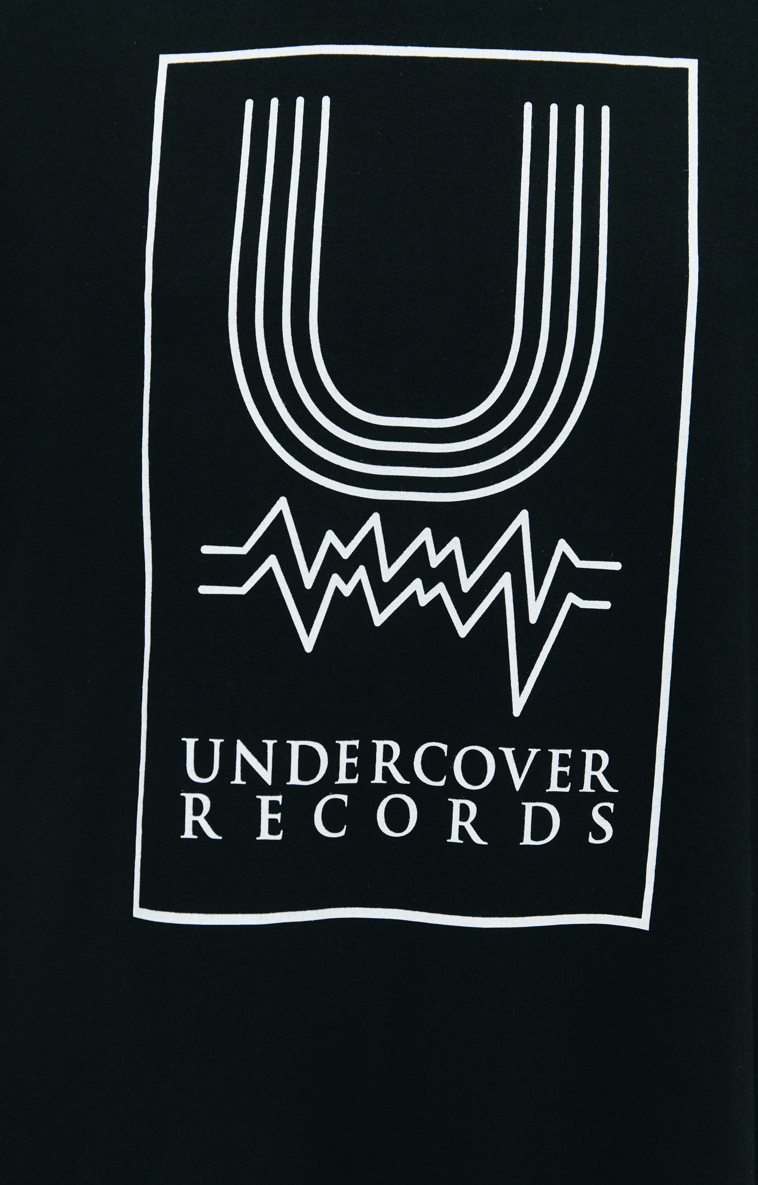 Undercover Черная футболка Undercover Records
