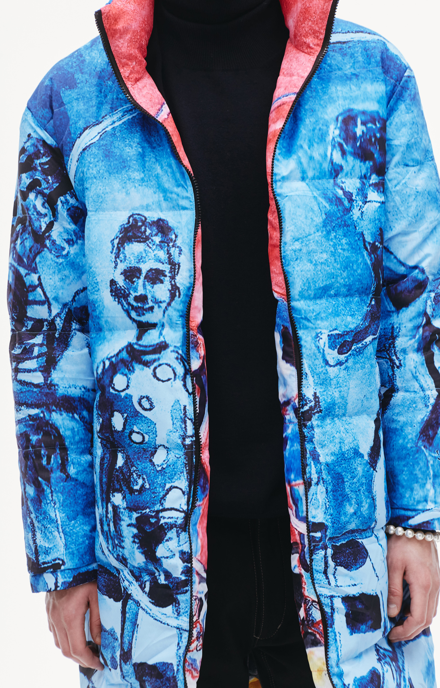 KidSuper Reversible Painted Down Jacket