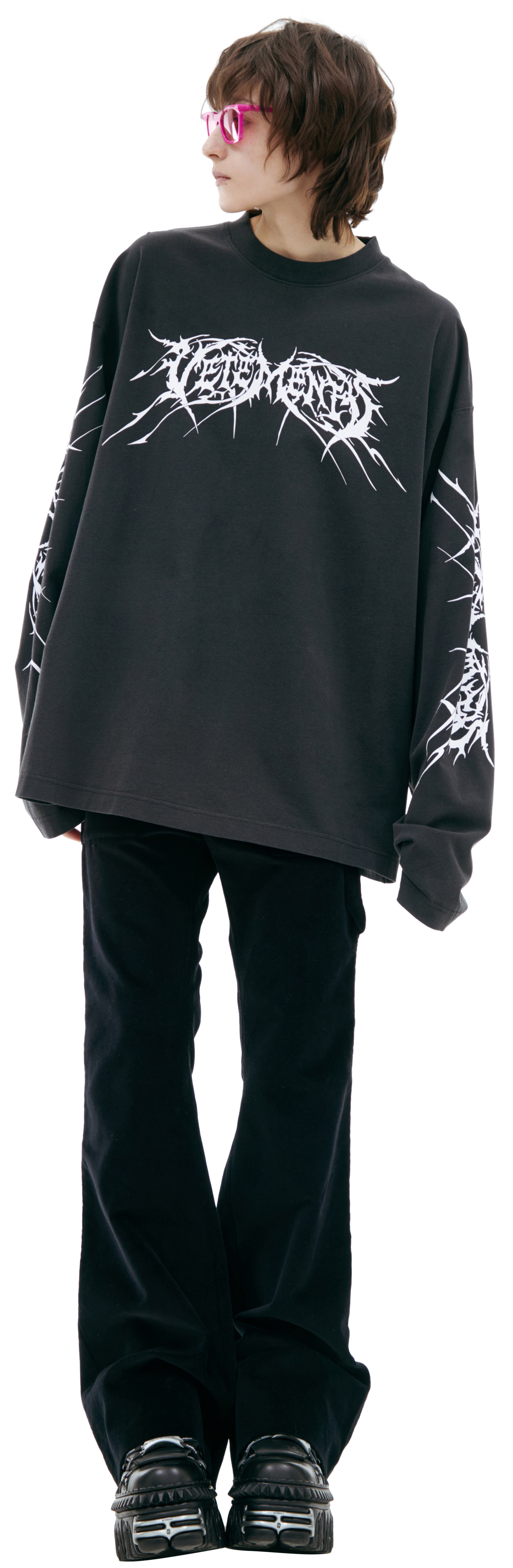 VETEMENTS Printed Cotton Longsleeve