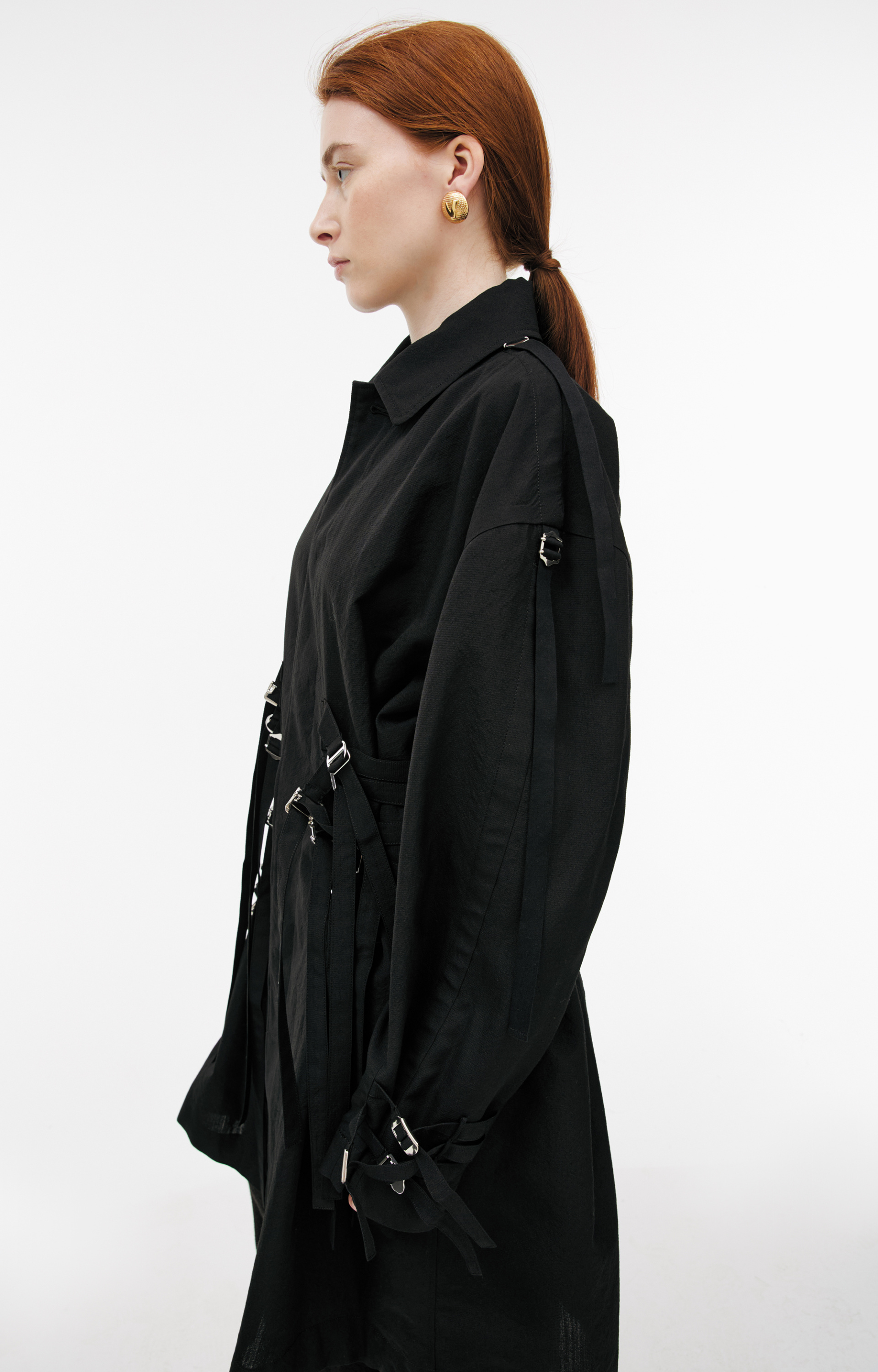 Undercover Coat with straps