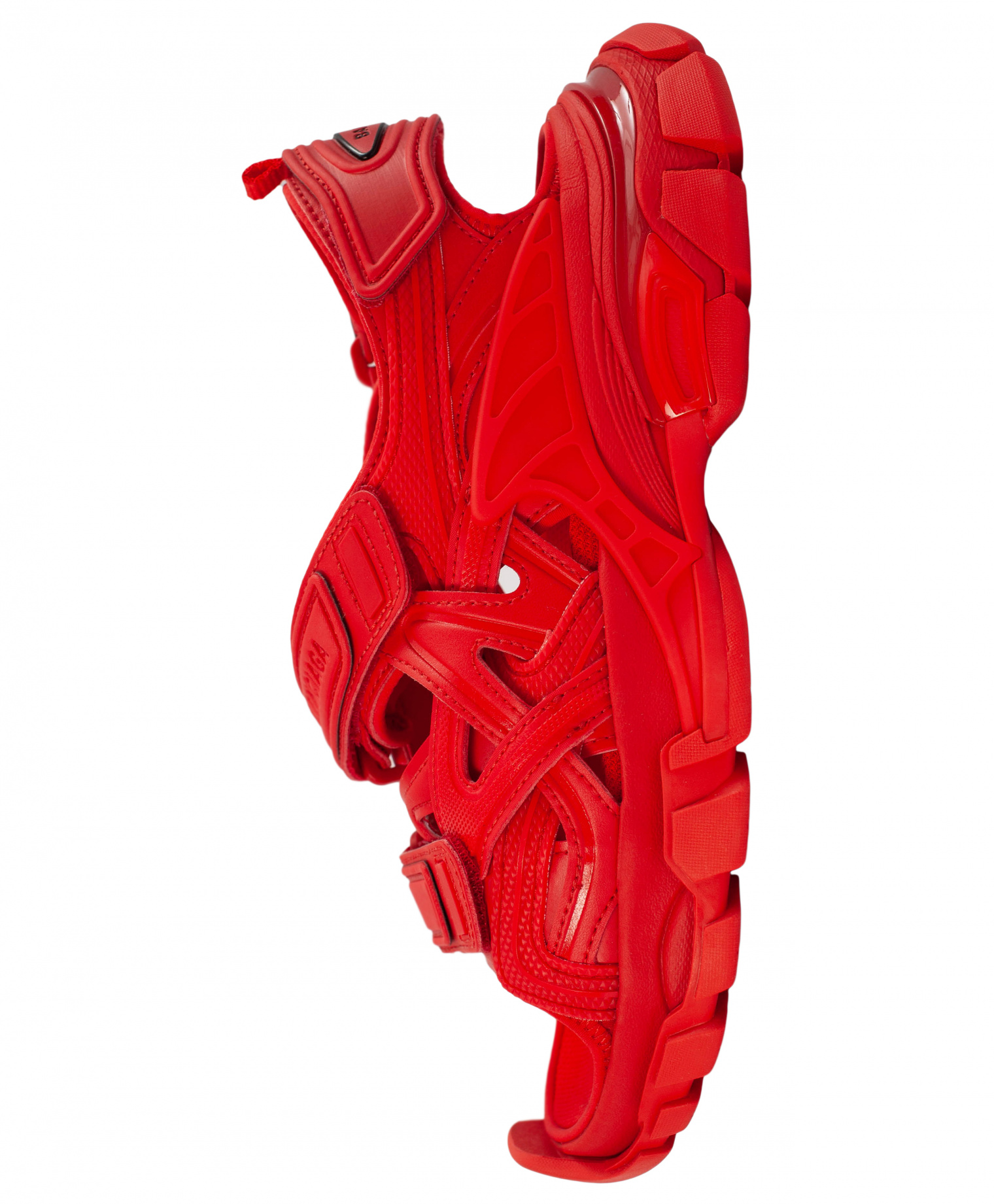 Balenciaga Red Track Sandals