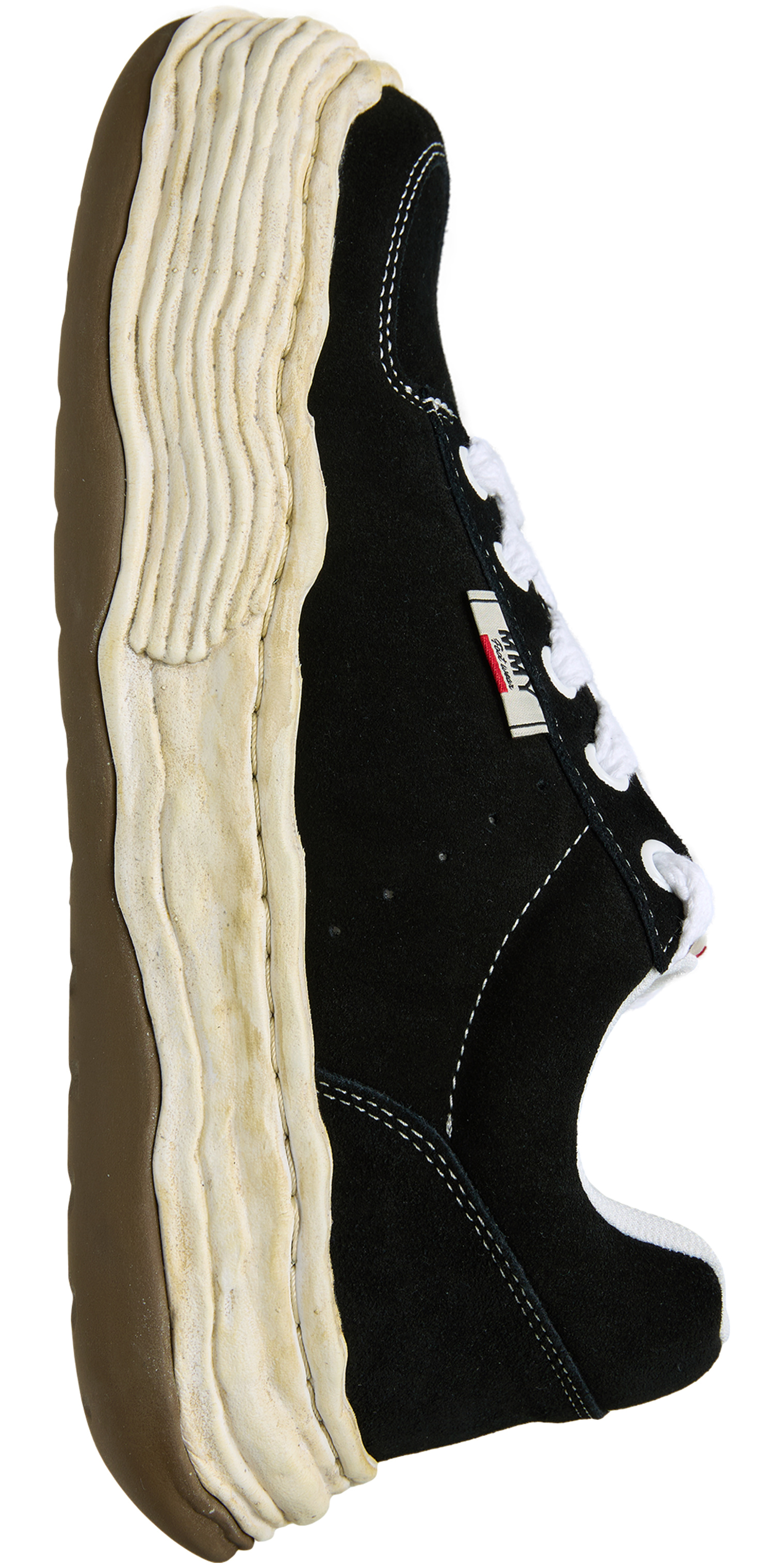 Buy Maison Mihara Yasuhiro women black oliver og sneakers for $645